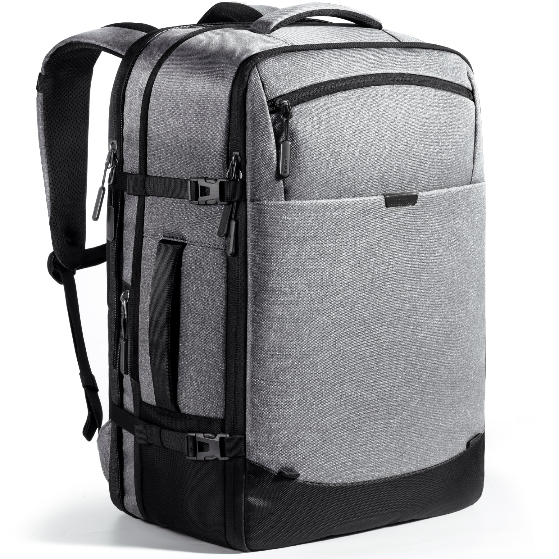 Inateck 38.5-46.2L Reiserucksack erweiterbarer Herren Damen Handgepäck Flugzeug Rucksack, 15.6 Zoll Laptop Rucksack spritzwassergeschütztes Carry on Kabinenrucksack für Weekender, BP03006 - Image 13
