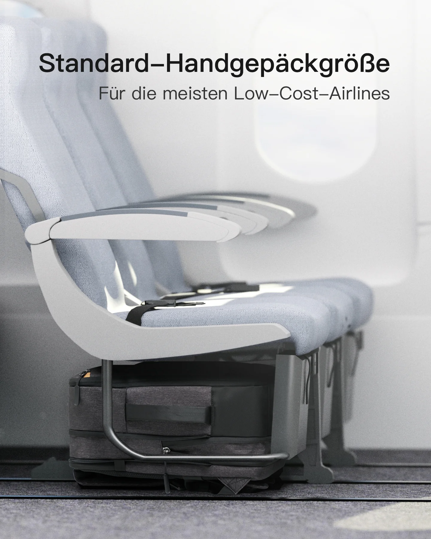 Inateck 38.5-46.2L Reiserucksack erweiterbarer Herren Damen Handgepäck Flugzeug Rucksack, 15.6 Zoll Laptop Rucksack spritzwassergeschütztes Carry on Kabinenrucksack für Weekender, BP03006 - Image 21