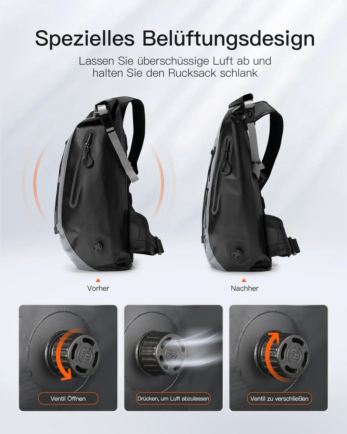 25-30L Fahrradrucksack , Multifunktionaler Wander-Rucksack, BP06003 - Image 6