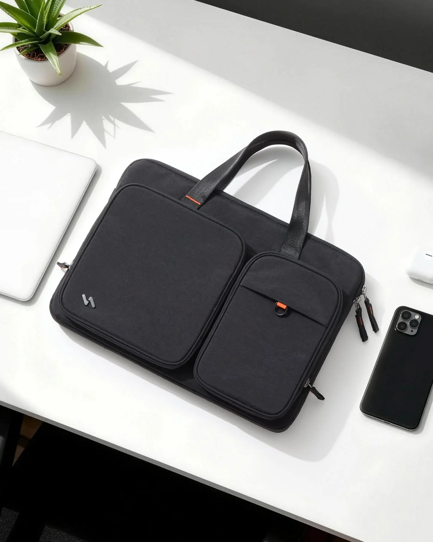 360° Rundumschutz Laptoptasche Große Kapazität Hülle Kompatibel mit 13" MacBook Air M4-M1 2025-2012, 14" MacBook Pro M5-M1 Pro/Max 2025-2021，LBT21 - Image 9