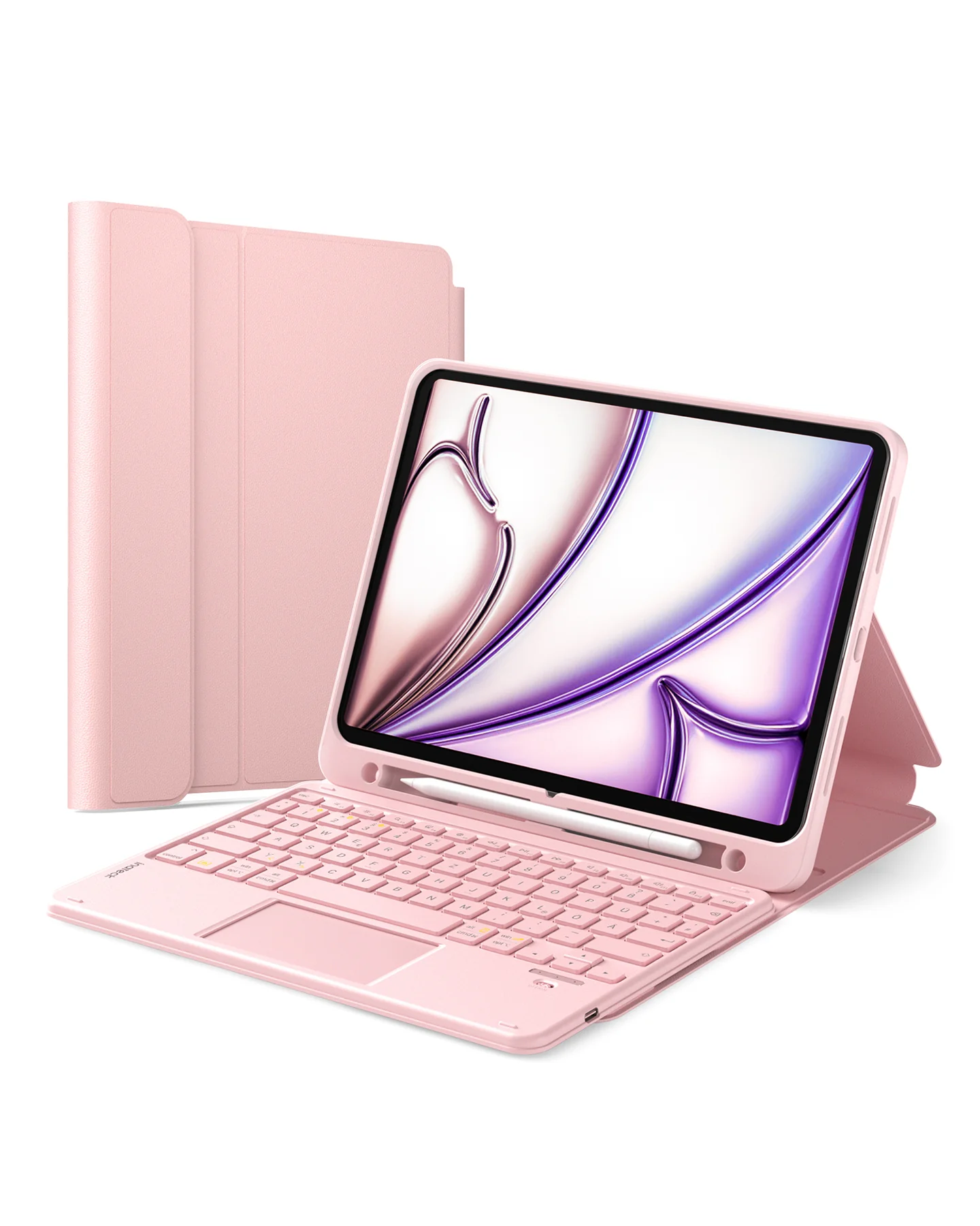 Abnehmbar Tastatur für iPad 11" A16 (2025), iPad Air 11" M4/M3/M2 (2026/2025/2024), iPad Air 10.9" 5/4, iPad Pro 11" 4/3/2/1, KB002 - Image 19