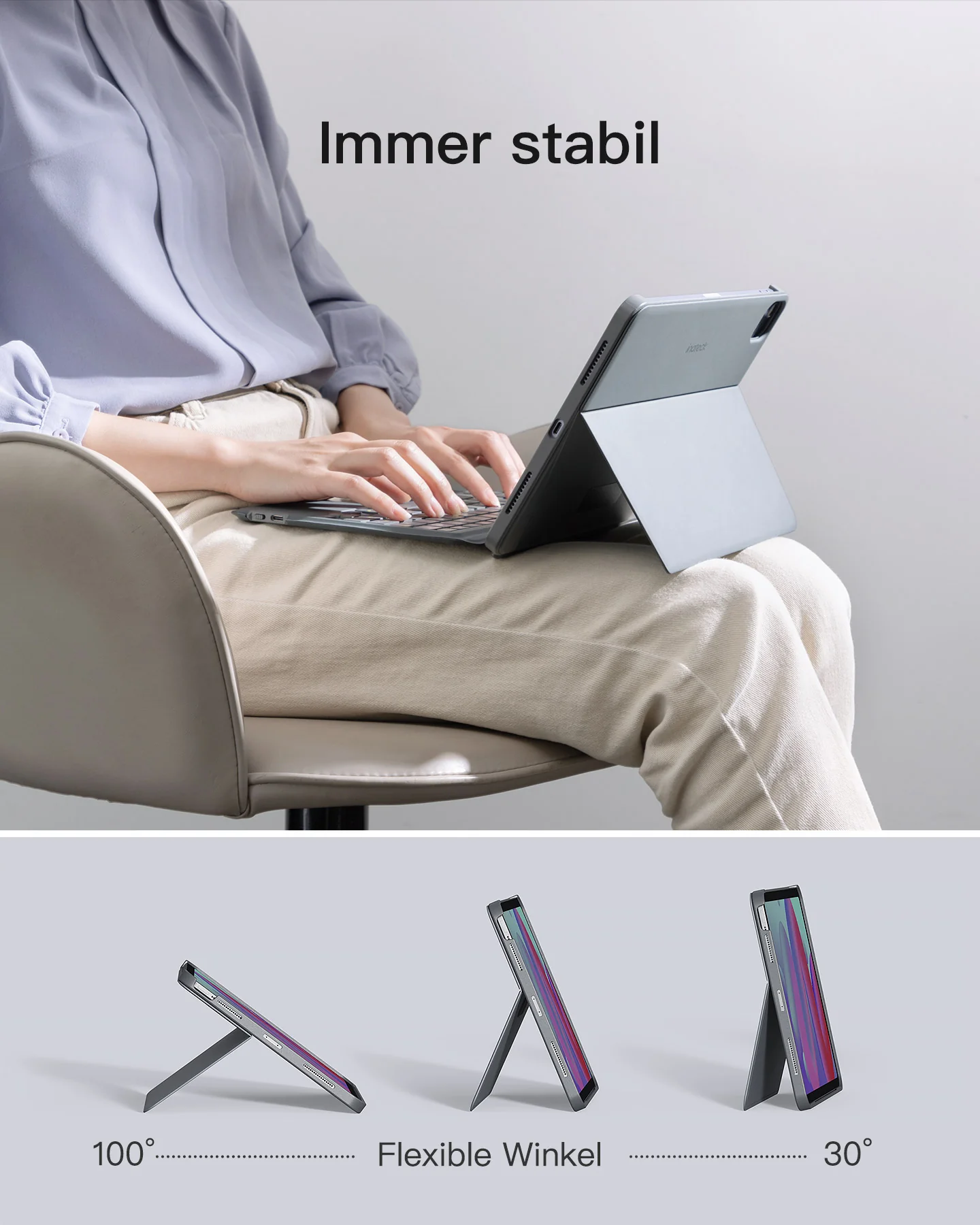 Abnehmbar Tastatur für iPad Pro 11 (M4 2024), KB04111-11 - Image 7