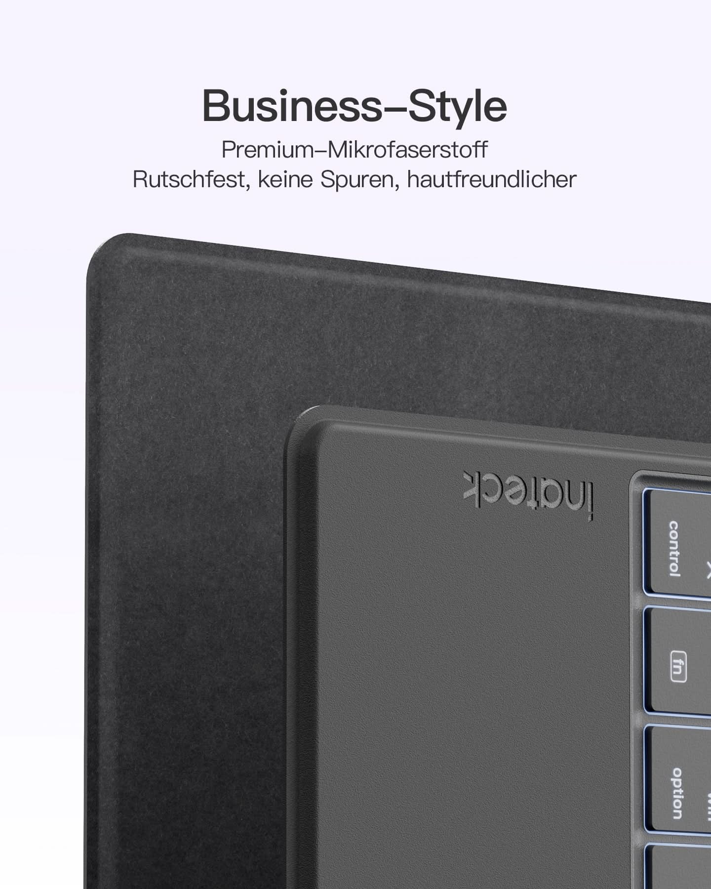 KI-Funktion Tablet Tastatur, Unterstützt Windows, iPad OS, Android, iOS, QWERTZ, KB01104 - Image 8