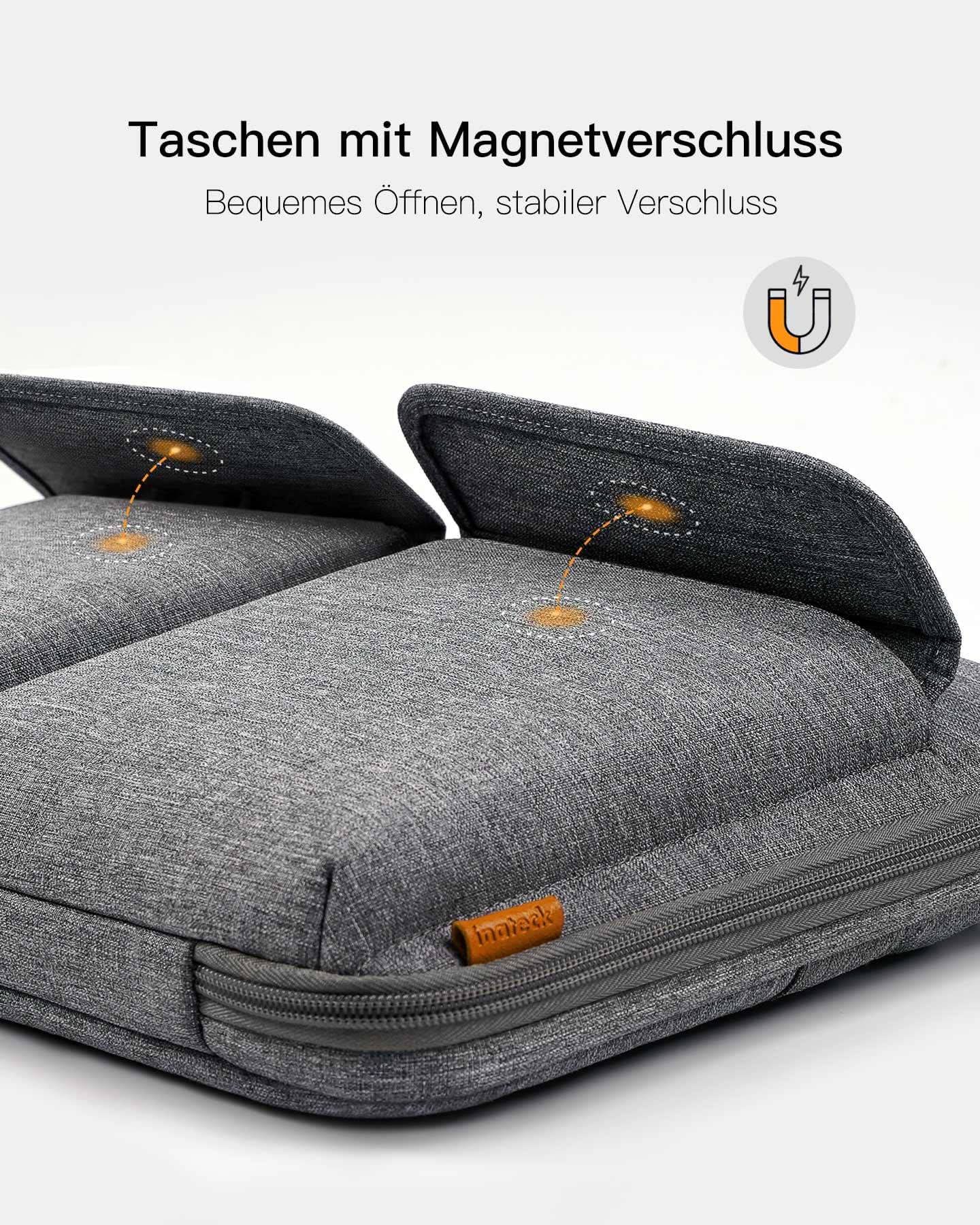 EdgeKeeper 360° Rundumschutz Laptoptasche für 13 Zoll MacBook Air/Pro M2/M1 2022-2012, LB02011 - Image 6