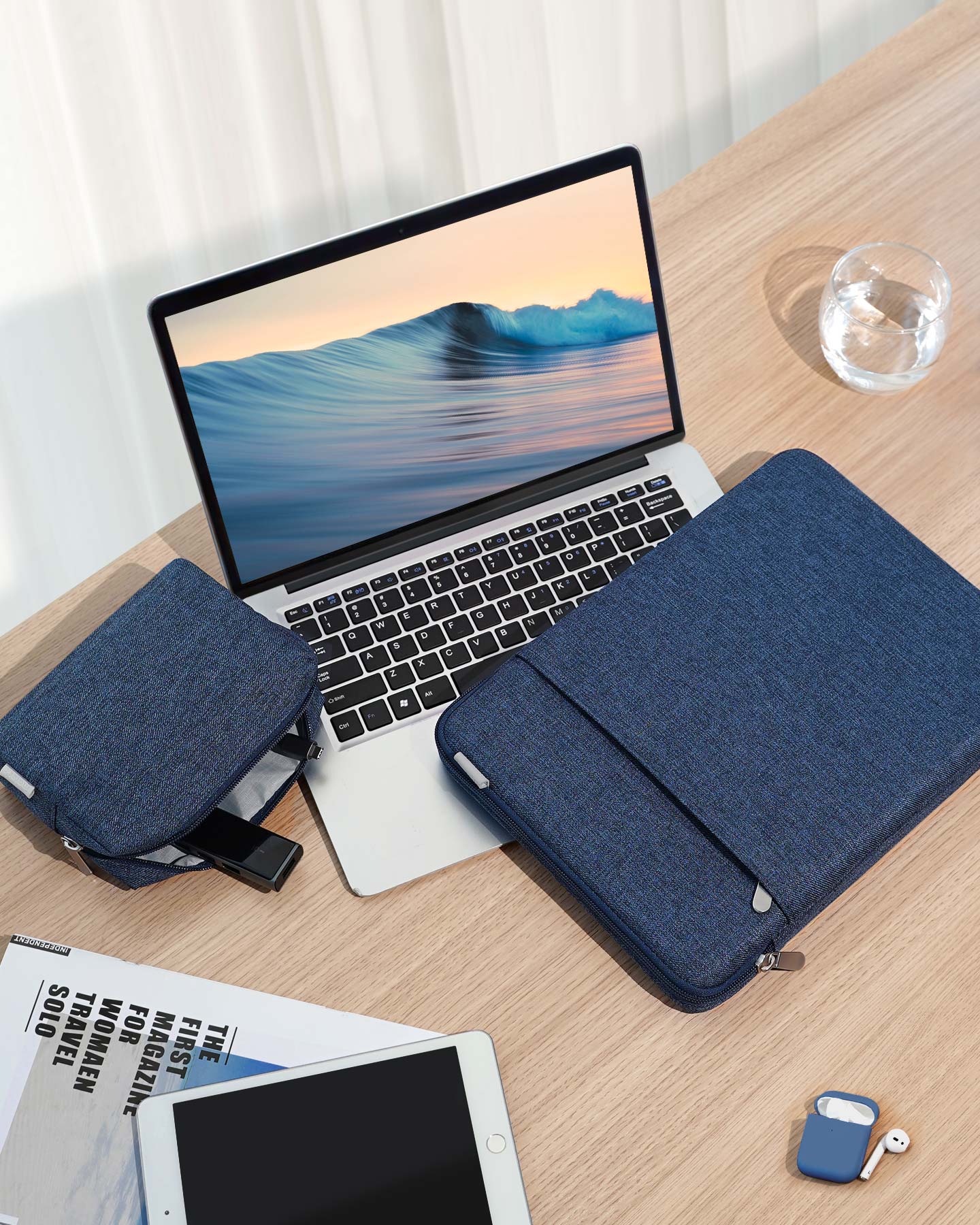 EdgeKeeper 360° Rundumschutz Laptoptasche Hülle 13-16 Zoll mit Zubehörtasche, LB01006/S1 - Image 39
