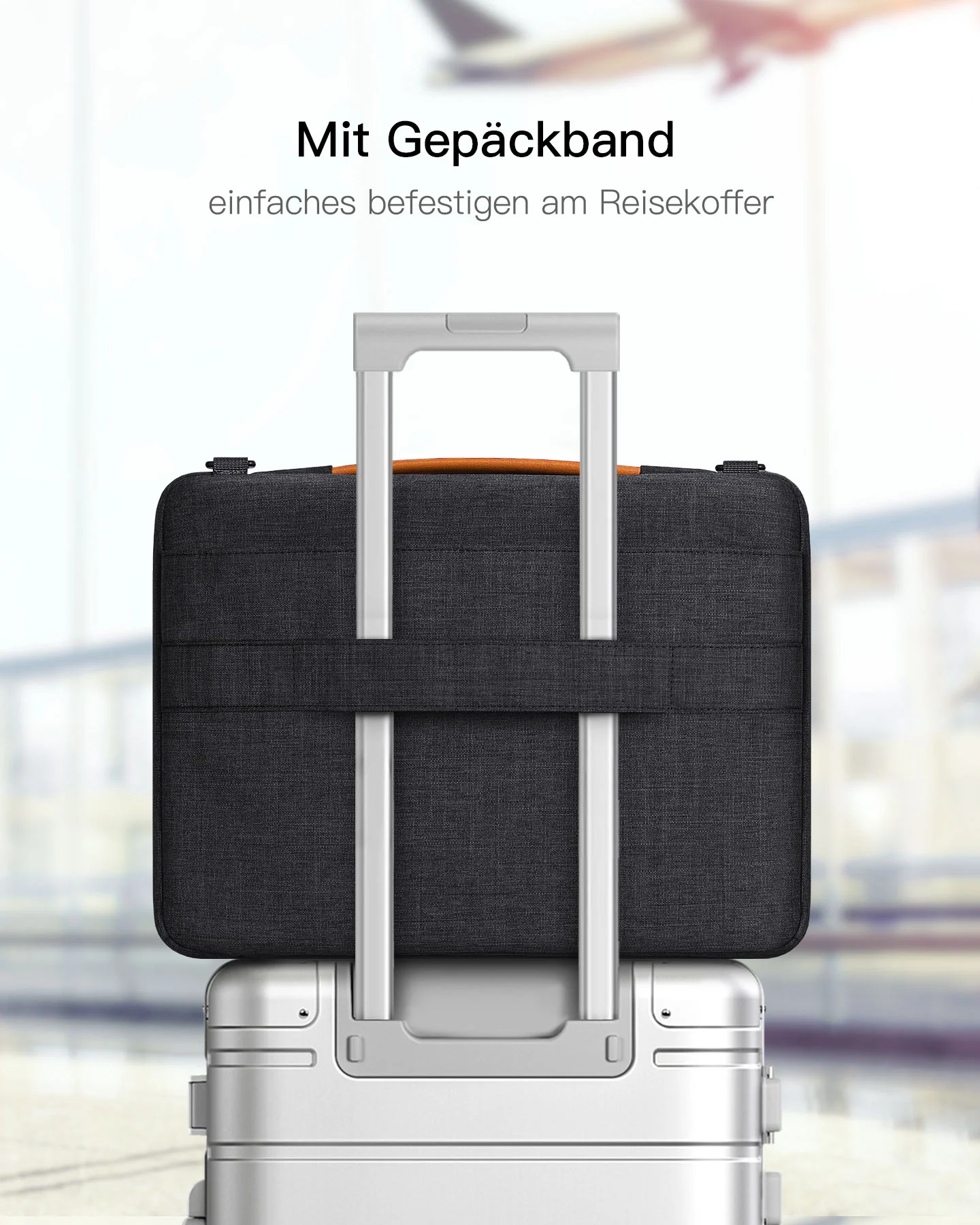 EdgeKeeper 360° Rundumschutz Laptoptasche Schultertaschen 13-15,6 Zoll - LB03008/K5 - Image 14