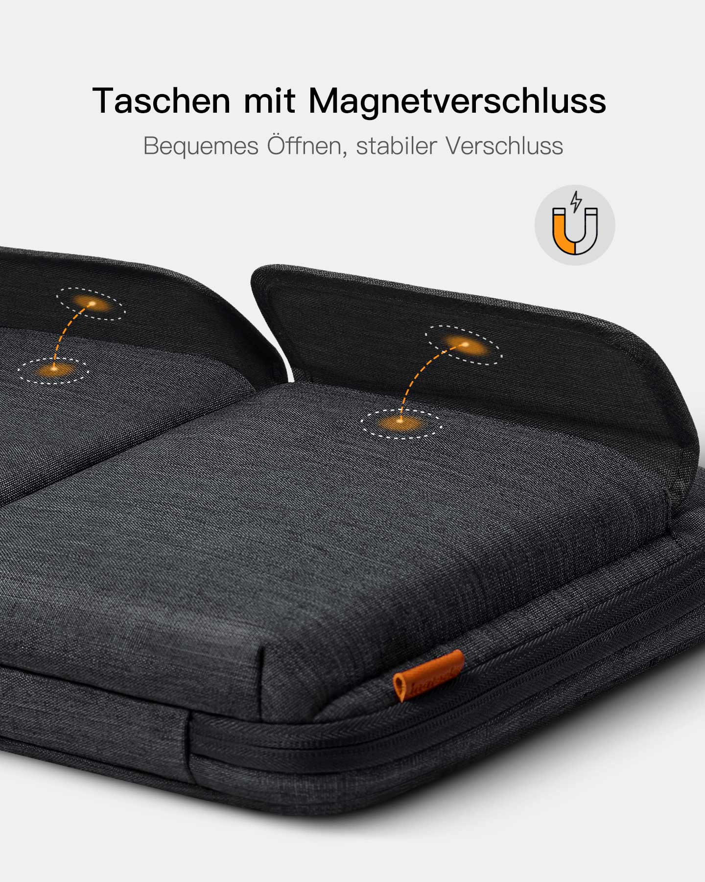 EdgeKeeper 360° Rundumschutz Laptoptasche Schultertaschen 13-15,6 Zoll - LB03008/K5 - Image 8
