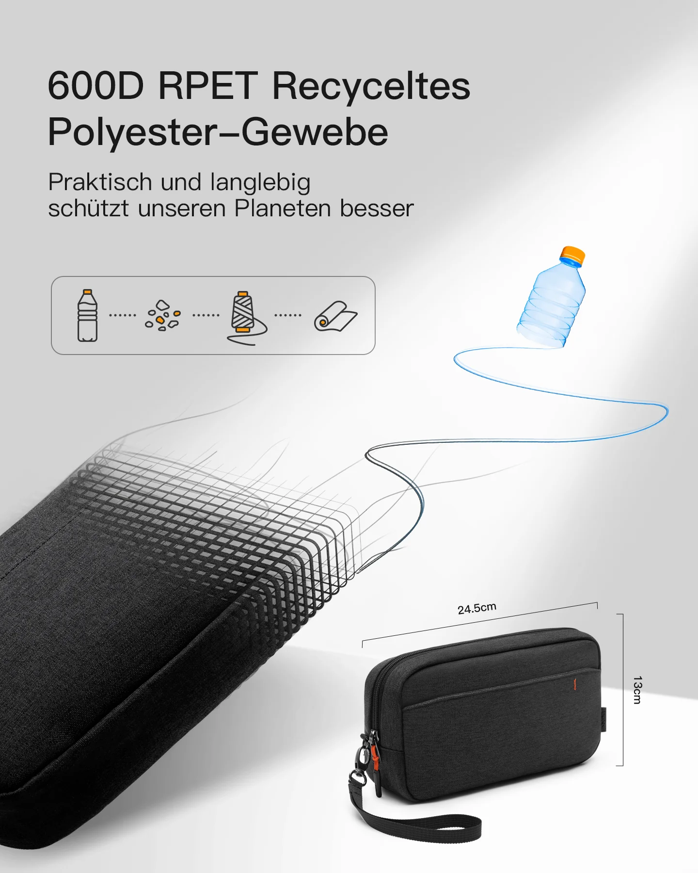 Electronics Organizer, spritzwasserfester Reiseorganizer, AB03012 - Image 19