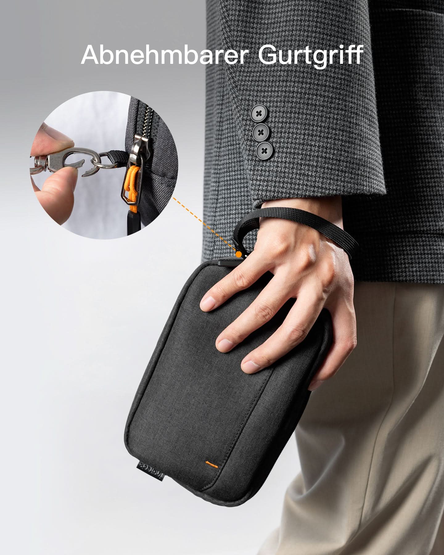 Electronics Organizer, spritzwasserfester Reiseorganizer, AB03012 - Image 7