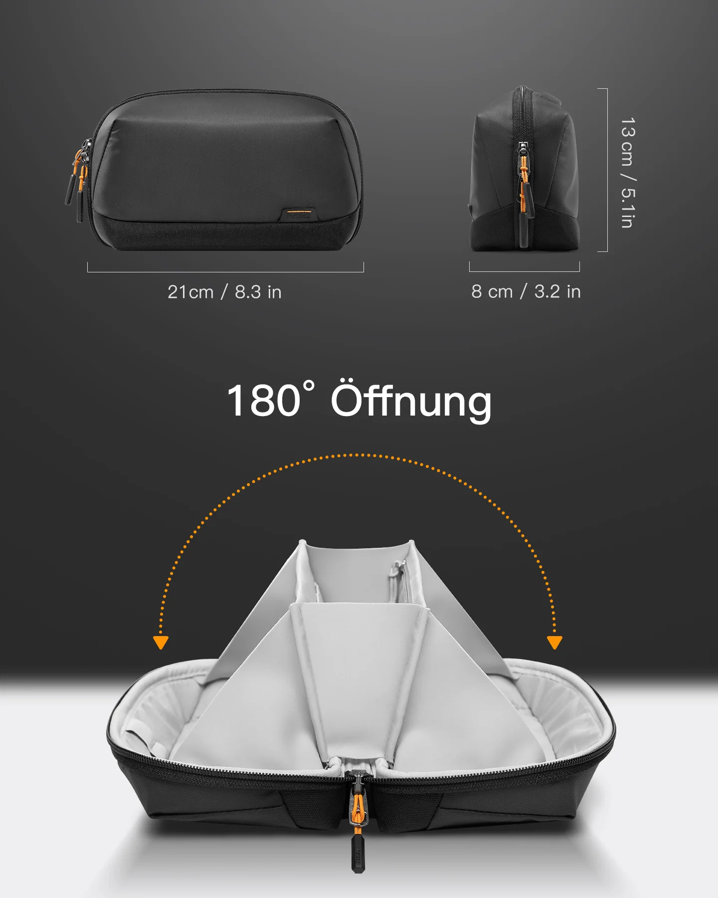 Elektronik Case Gadget Organizer Tasche, USB Kabel Organizer, Reisefreundlich, AB03007 - Image 13