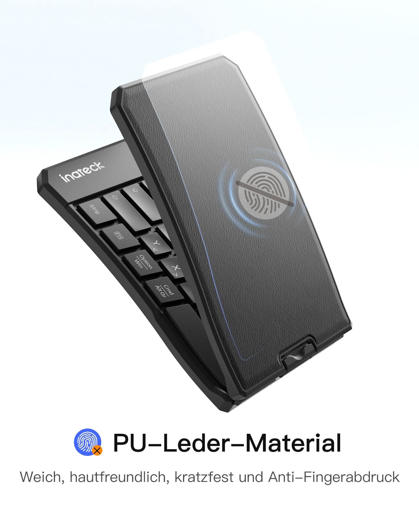 Faltbare Tastatur Ergonomische, QWERTZ,mit 3 Bluetooth, Nomad Ergo KB603 - Image 8