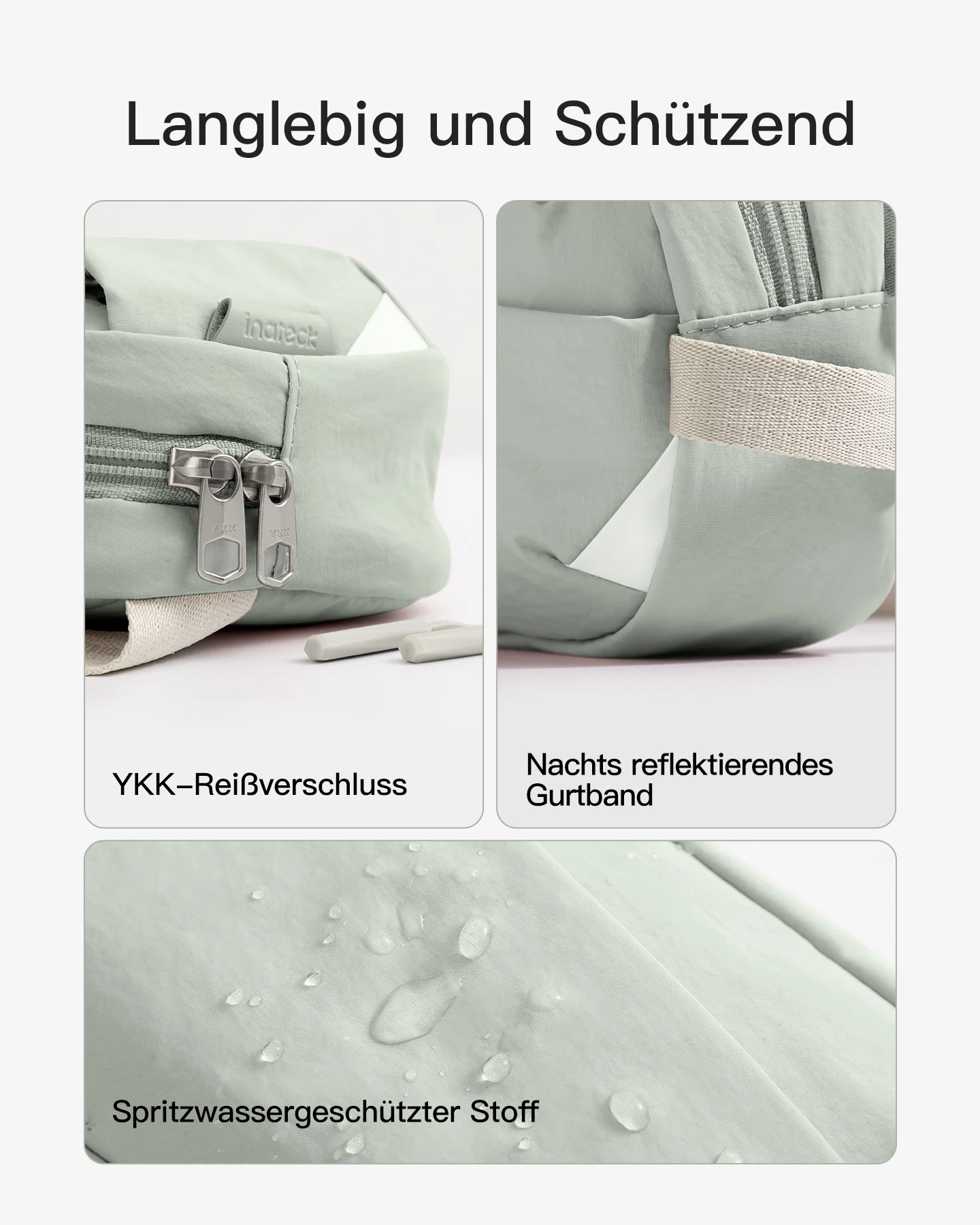 Gürteltasche mit RFID-Blockierung, mit verstellbarem Schulterriemen, FB01002 - Image 17