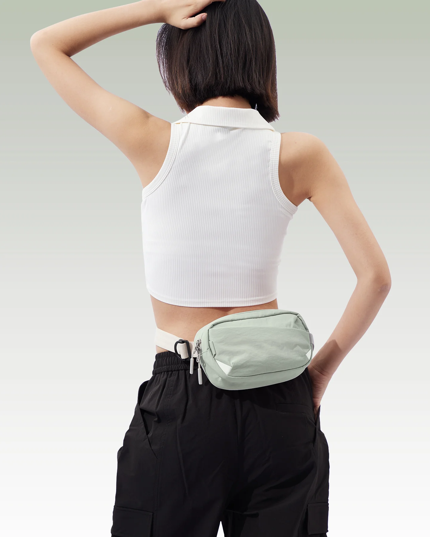 Gürteltasche mit RFID-Blockierung, mit verstellbarem Schulterriemen, FB01002 - Image 18