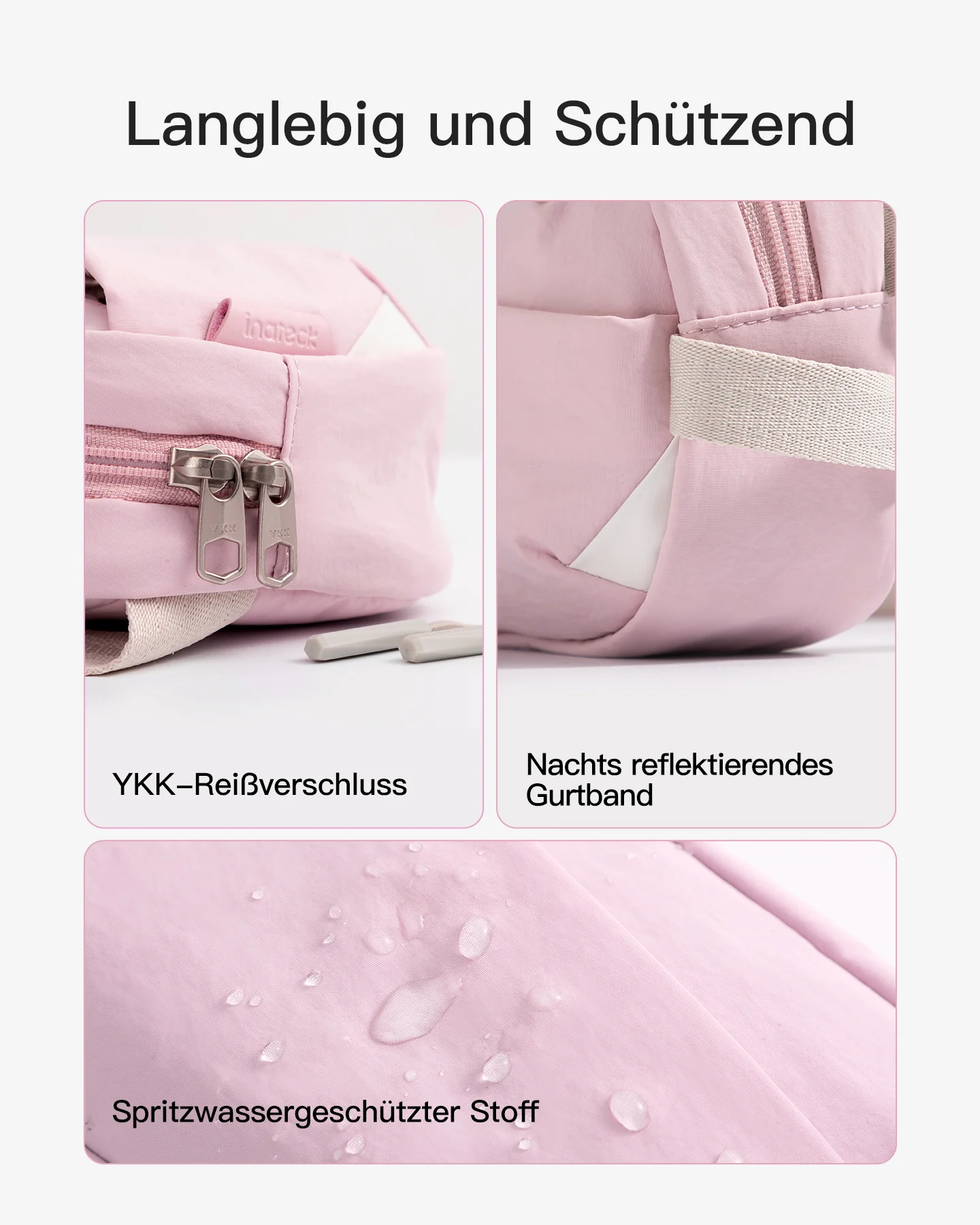 Gürteltasche mit RFID-Blockierung, mit verstellbarem Schulterriemen, FB01002 - Image 27