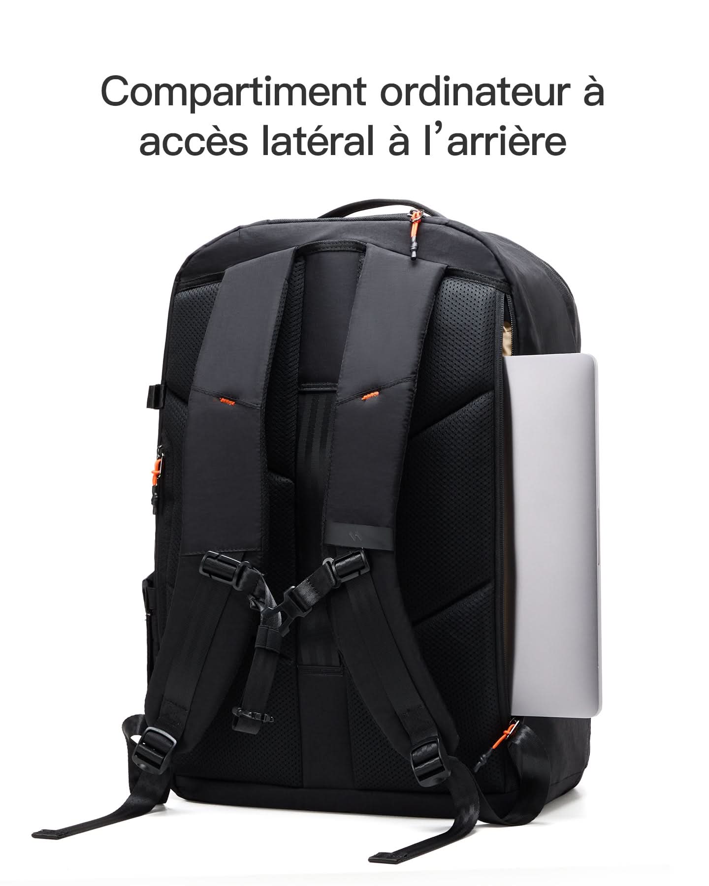 Inateck Reiserucksack 39L, Spritzwassergeschützt TSA Handgepäck Flugzeug Rucksack Travel Backpack Herren für 15.6 Zoll Laptop, BPX33 - Image 6