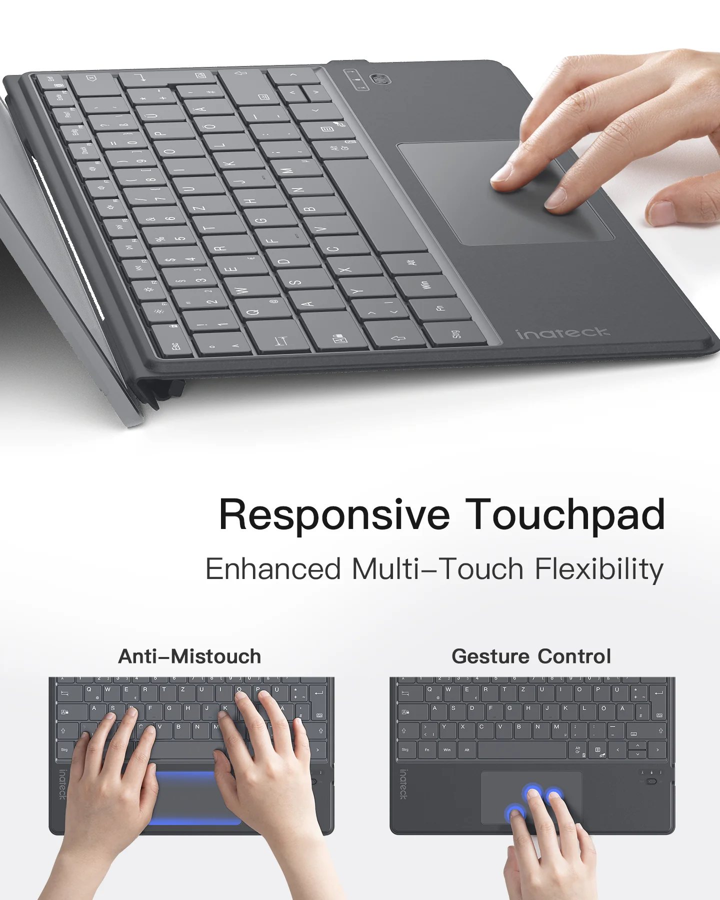 Surface Pro AI Funktion Tastatur, Kompatibel mit Surface Pro 11/10/9/8/X, QWERTZ, KB05114 - Image 16
