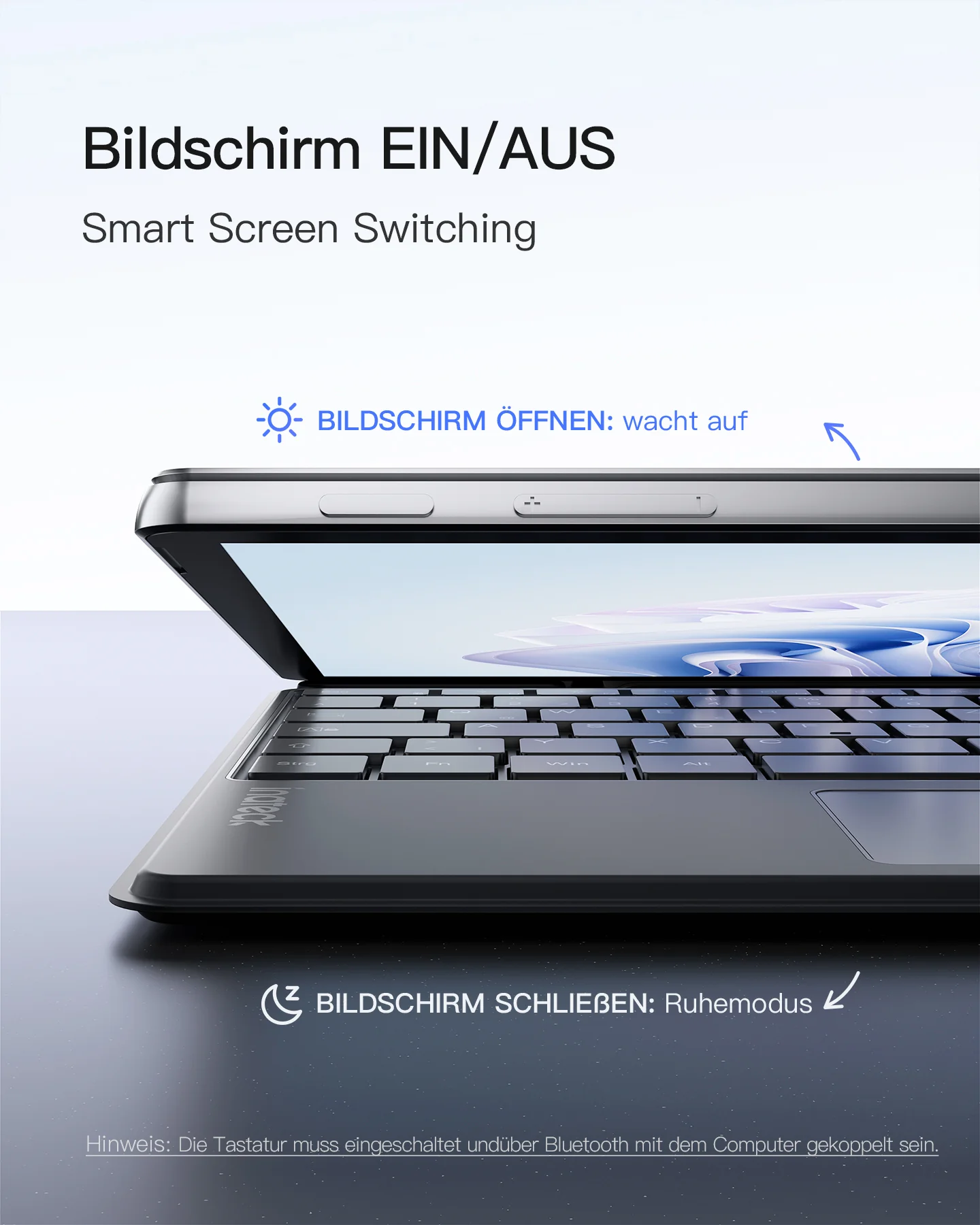 Surface Pro AI Funktion Tastatur, Kompatibel mit Surface Pro 11/10/9/8/X, QWERTZ, KB05114 - Image 17
