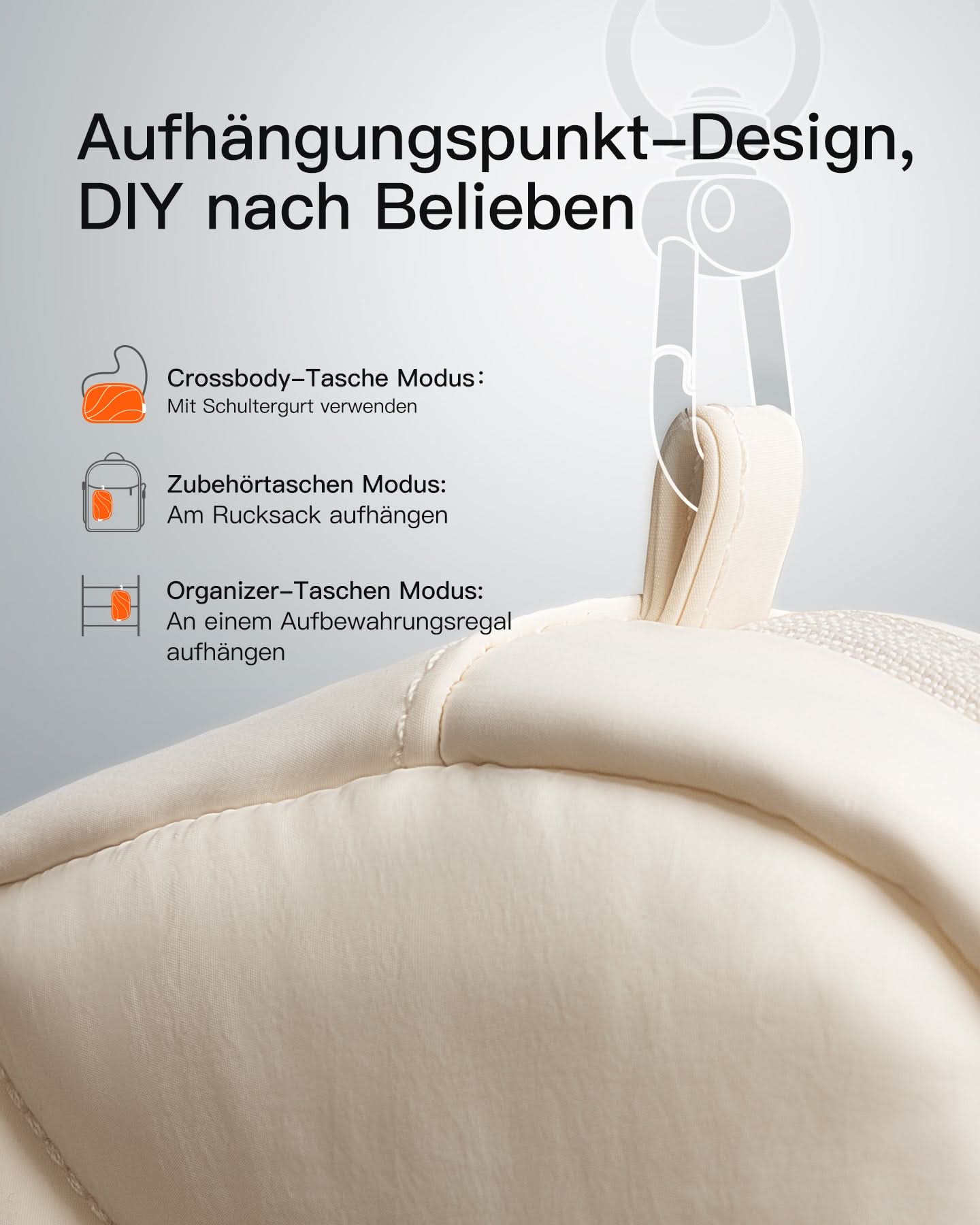Leicht Kabeltasche Elektronik Organizer, Spritzwassergeschützte Zubehör Reisezubehörtascheb, ABW31 - Image 28