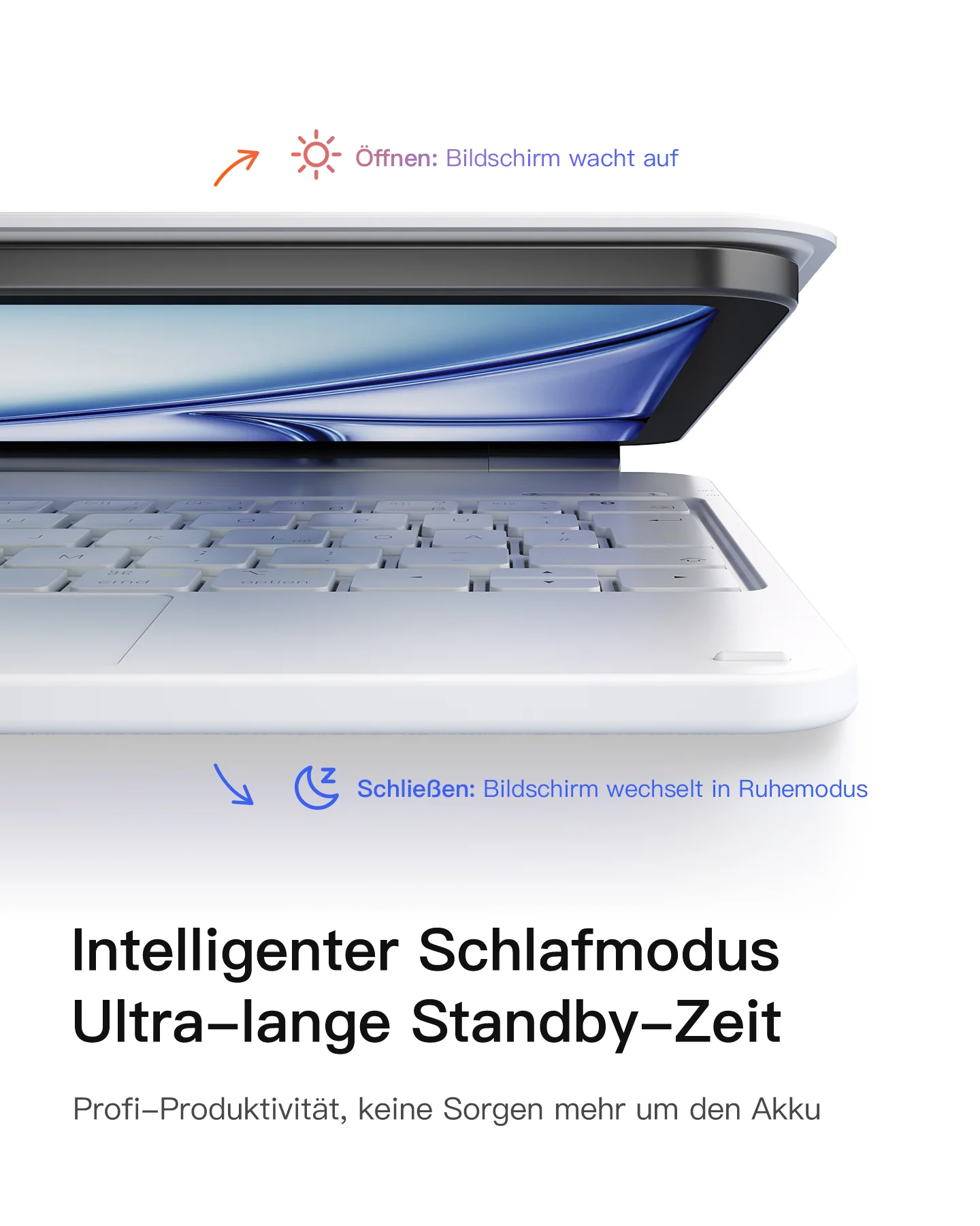 Neo Magic Magnetische Tastaturhülle für iPad Air 11" M4/M3/M2 (2026/2025/2024), iPad Air 5/4, iPad Pro 11" 4/3/2/1, KB09119 - Image 12
