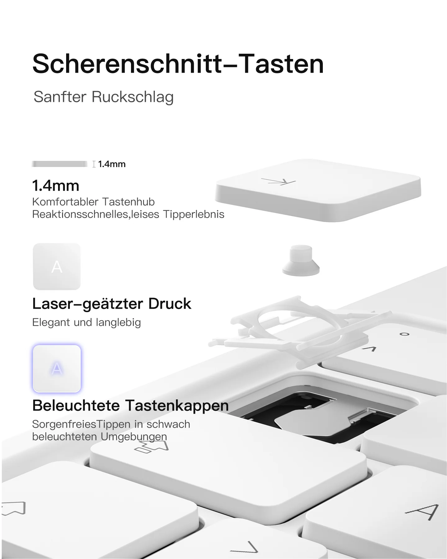 Neo Magic Magnetische Tastaturhülle für iPad Air 11" M4/M3/M2 (2026/2025/2024), iPad Air 5/4, iPad Pro 11" 4/3/2/1, KB09119 - Image 13