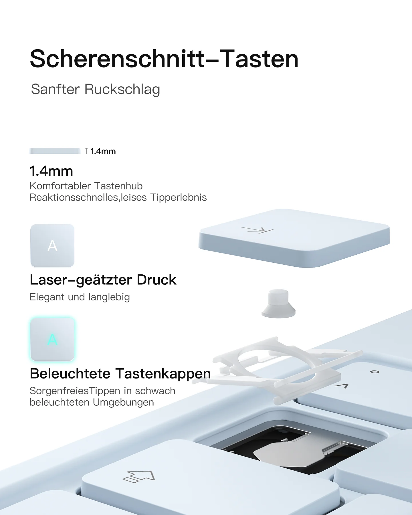 Neo Magic Magnetische Tastaturhülle für iPad Air 11" M4/M3/M2 (2026/2025/2024), iPad Air 5/4, iPad Pro 11" 4/3/2/1, KB09119 - Image 22