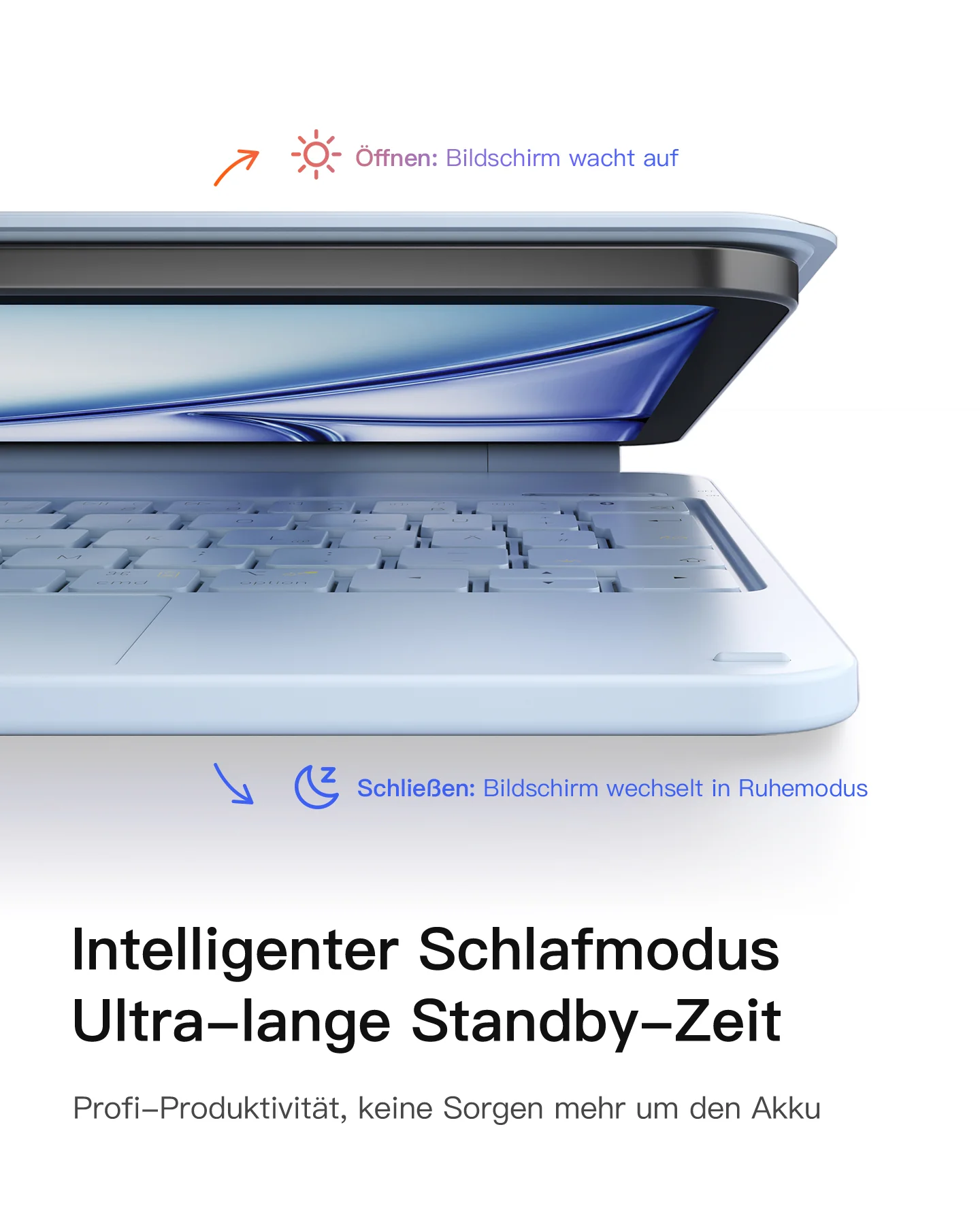 Neo Magic Magnetische Tastaturhülle für iPad Air 11" M4/M3/M2 (2026/2025/2024), iPad Air 5/4, iPad Pro 11" 4/3/2/1, KB09119 - Image 24