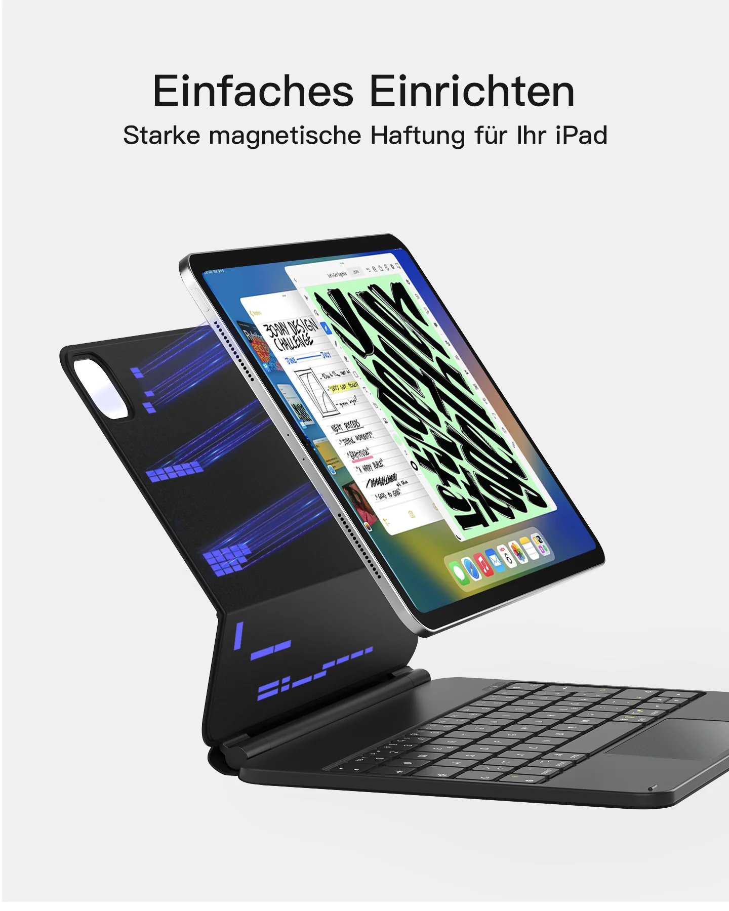 Neo Magic Magnetische Tastaturhülle für iPad Air 11" M4/M3/M2 (2026/2025/2024), iPad Air 5/4, iPad Pro 11" 4/3/2/1, KB09119 - Image 8
