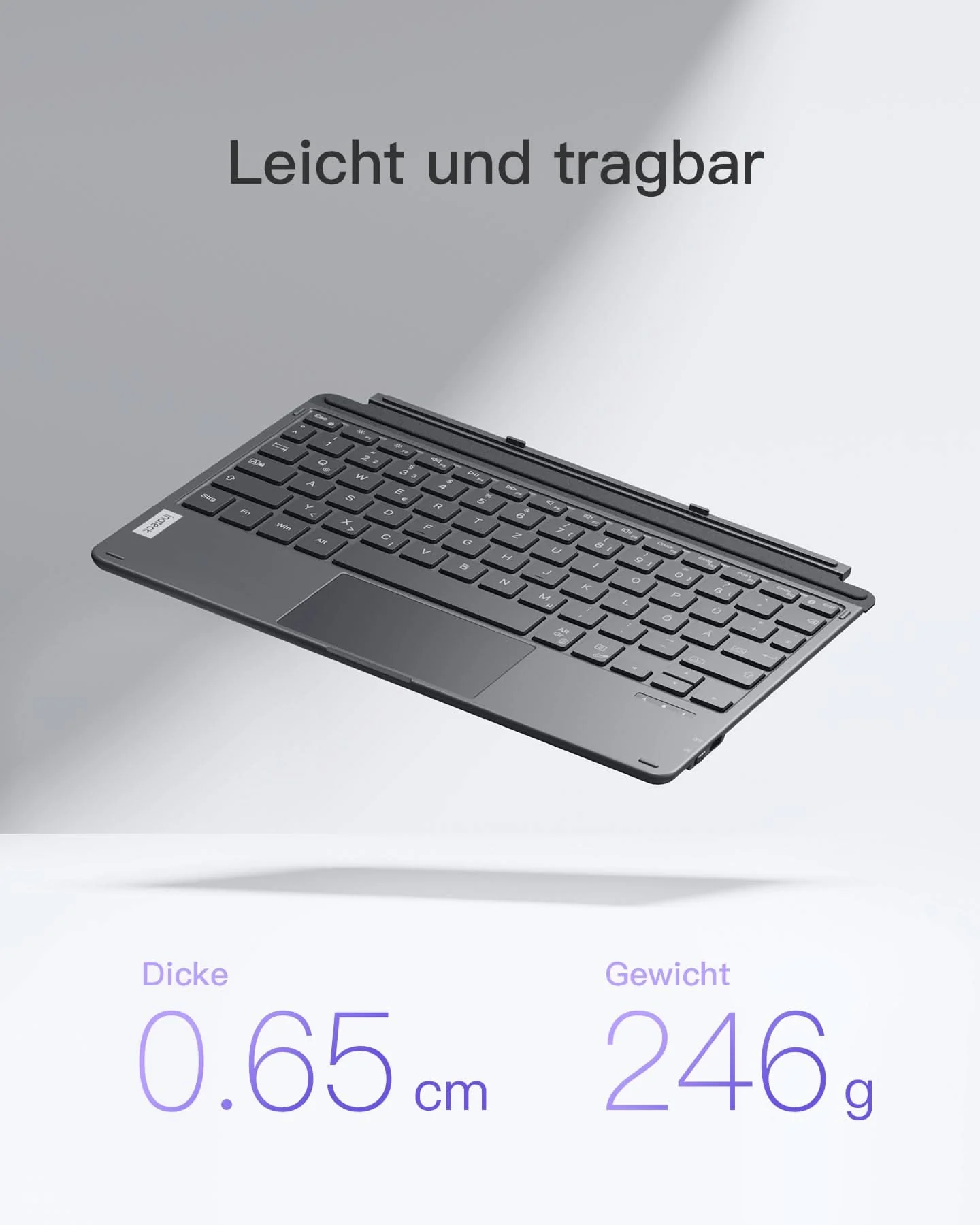 Surface Go AI Tastatur, Kompatibel mit Surface Go 4, Surface Go 3/2/1, KB02028 - Image 3