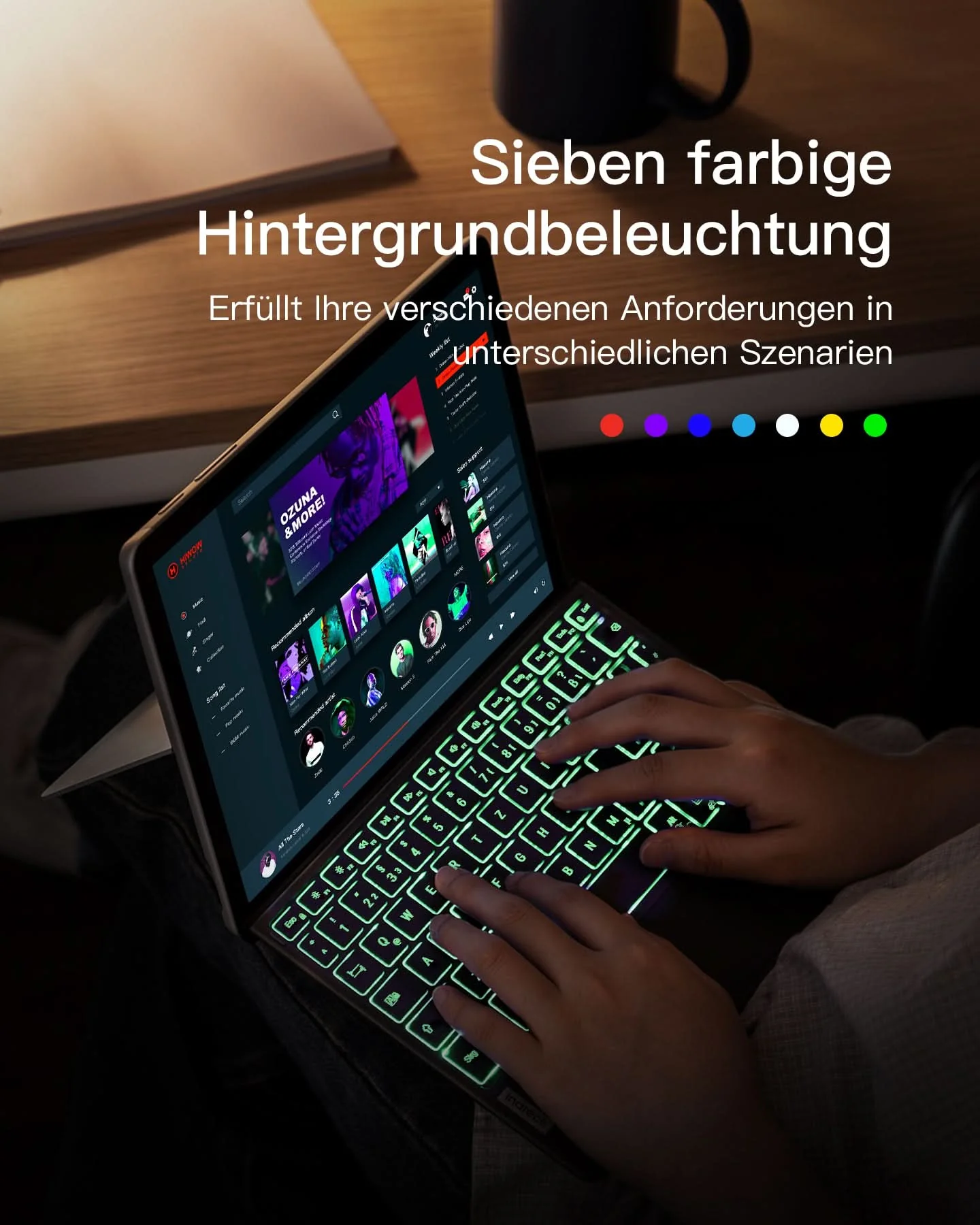 Surface Go AI Tastatur, Kompatibel mit Surface Go 4, Surface Go 3/2/1, KB02028 - Image 6
