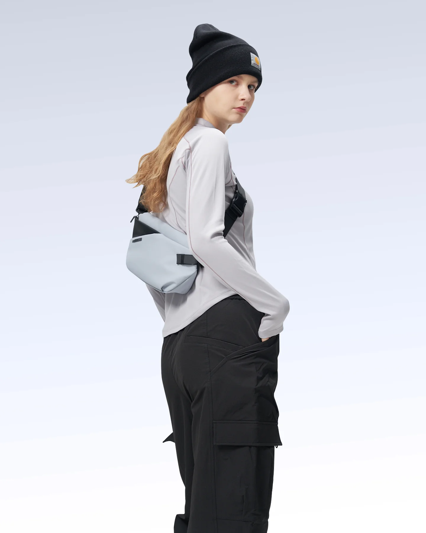 Sling Bag, leichte Umhängetasche mit schnell verstellbarem Gurt, FB01001 - Image 19