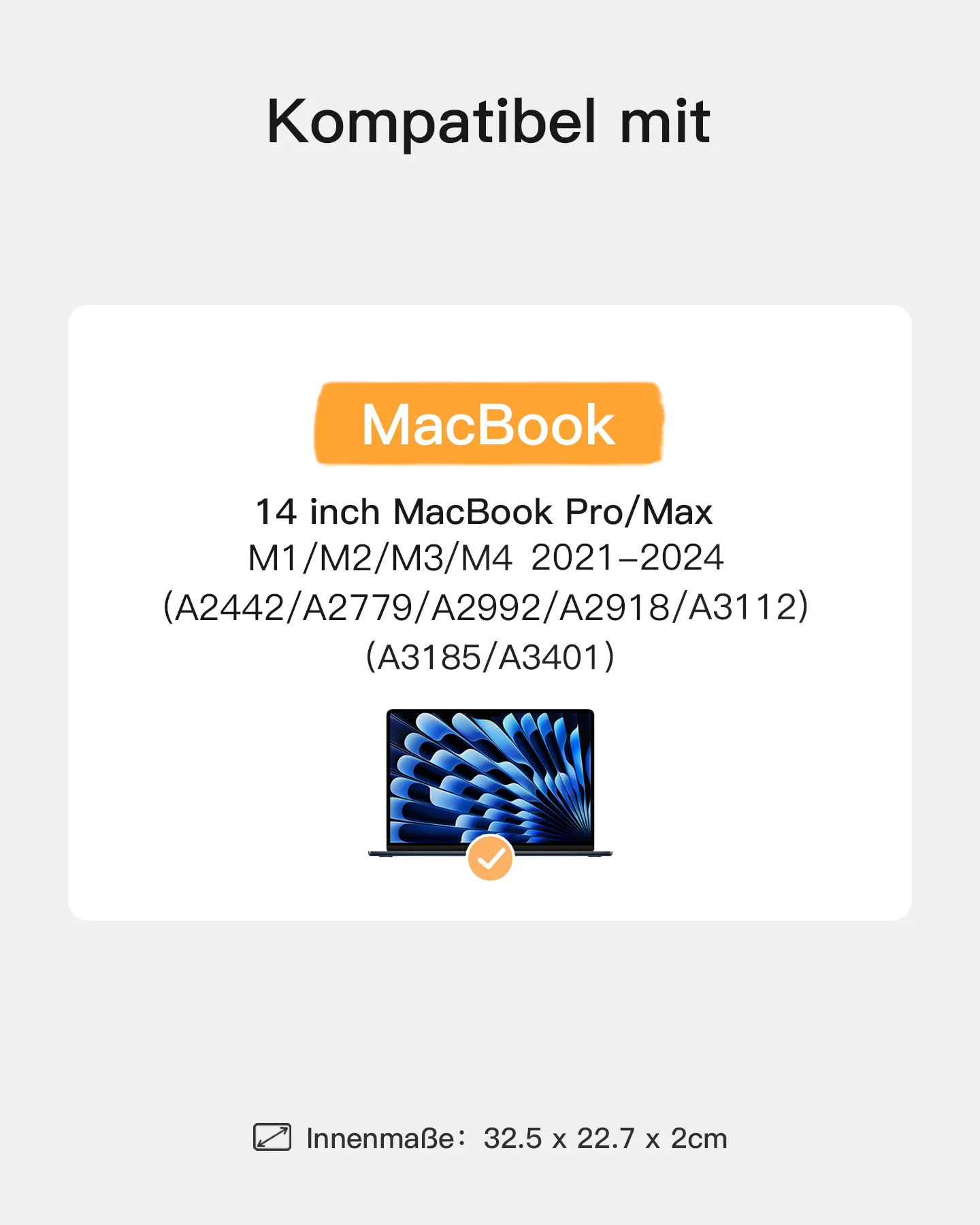 EdgeKeeper 360° Rundumschutz Laptoptasche für 13-16 Zoll Laptops, MacBook Pro, MacBook Air, LB02006/B1 - Image 27