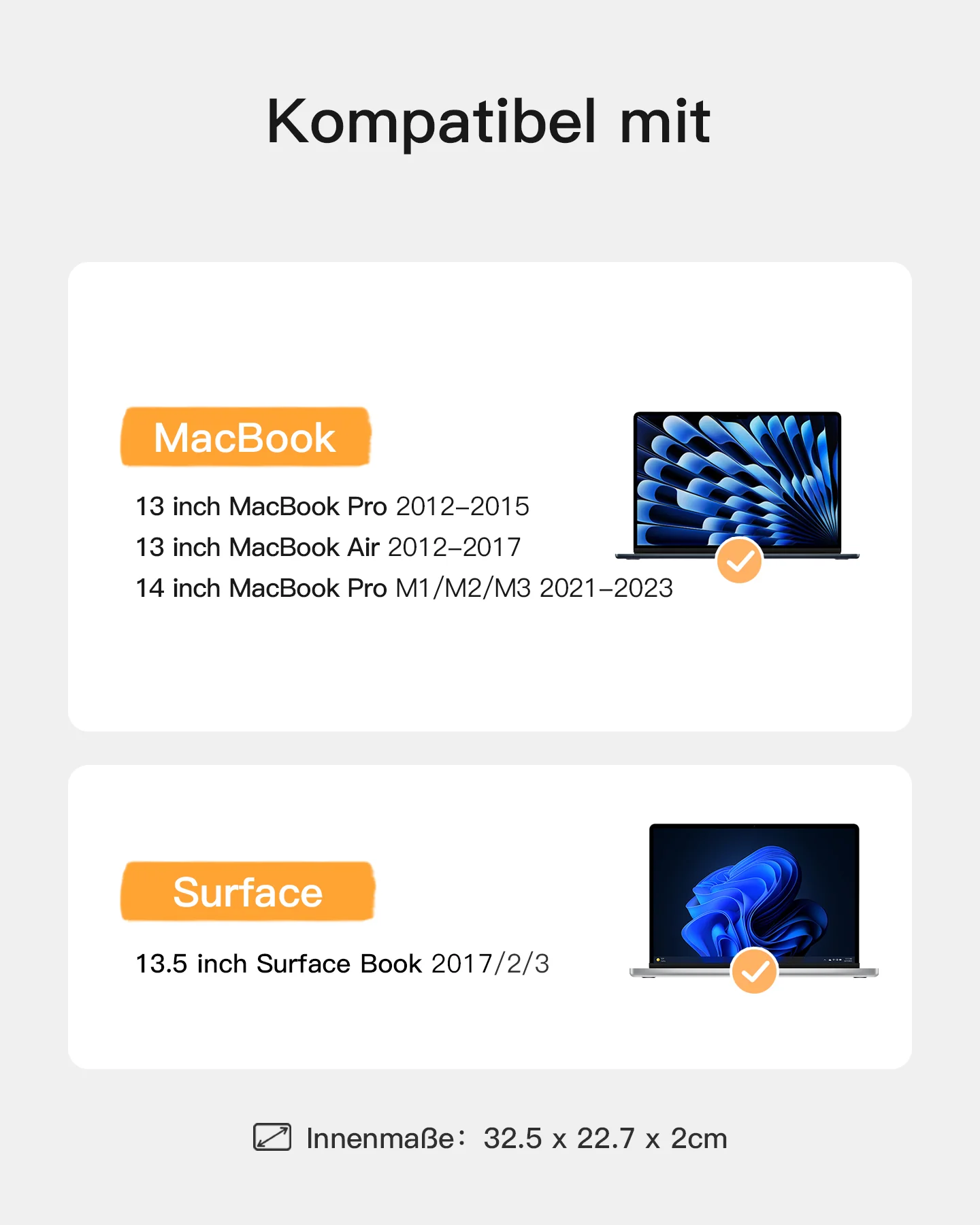 EdgeKeeper 360° Rundumschutz Laptoptasche für 13-16 Zoll Laptops, MacBook Pro, MacBook Air, LB02006/B1 - Image 18