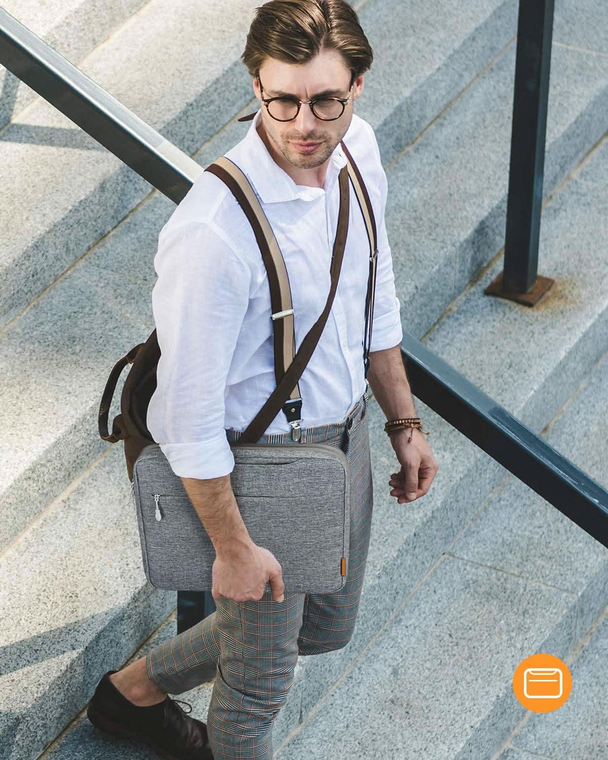 Laptoptasche Hülle Kompatibel mit 13" MacBook Air 2024-2018, MacBook Pro 2022-2016, iPad Pro M4 2024, iPad Air M2 2024, LB02009 - Image 6