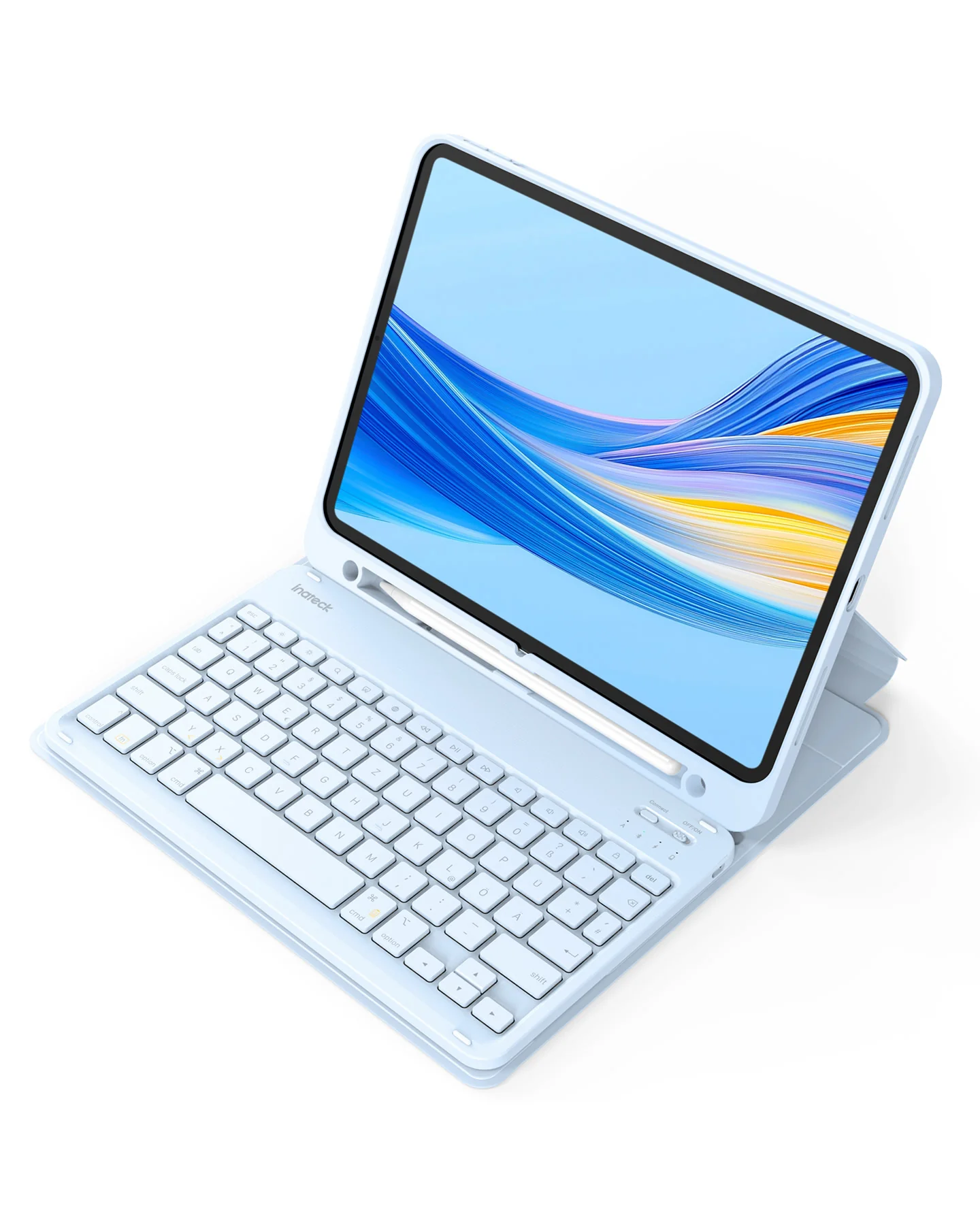 Ultraleicht Tastatur Hülle für iPad 11" (A16 2025), iPad 10; iPad Air 11" M4/M3/M2 (2026/2025/2024), iPad Air 5/4, iPad Pro 11" 4/3/2/1, KB04002 - Image 17