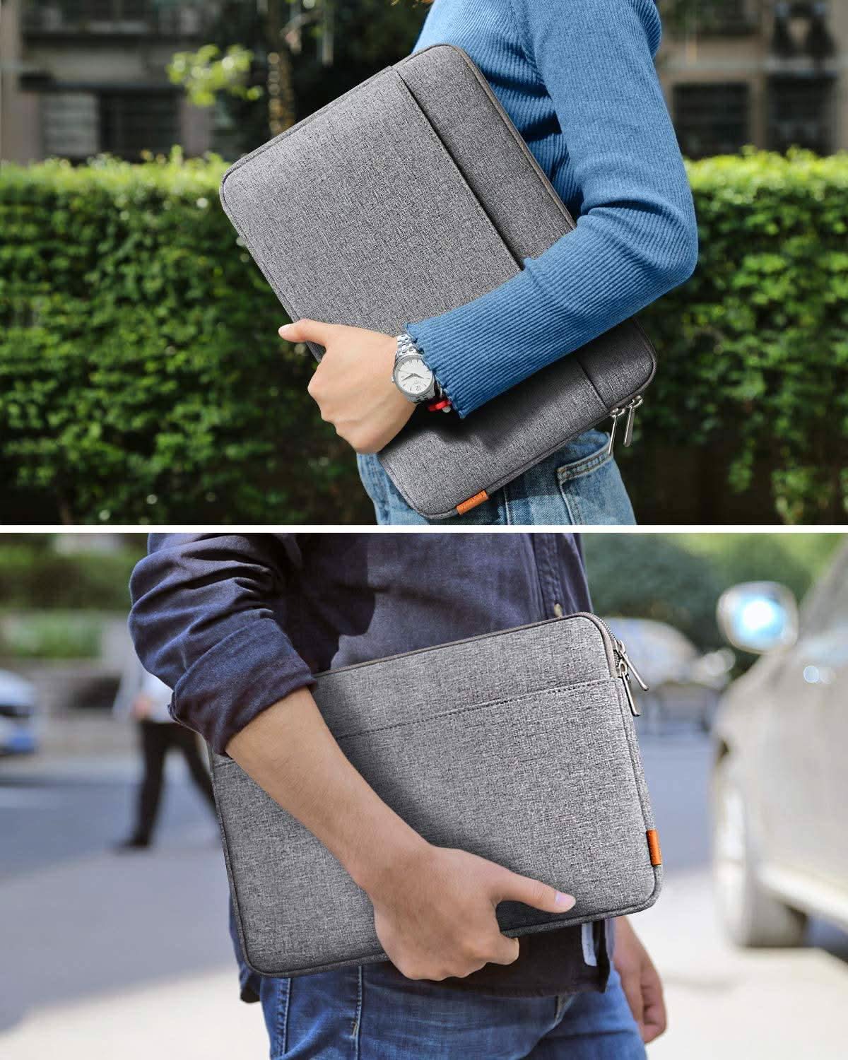 Ultraleichte Laptoptasche Hülle 13-16 Zoll mit Zubehörtasche, LB01005 - Image 34