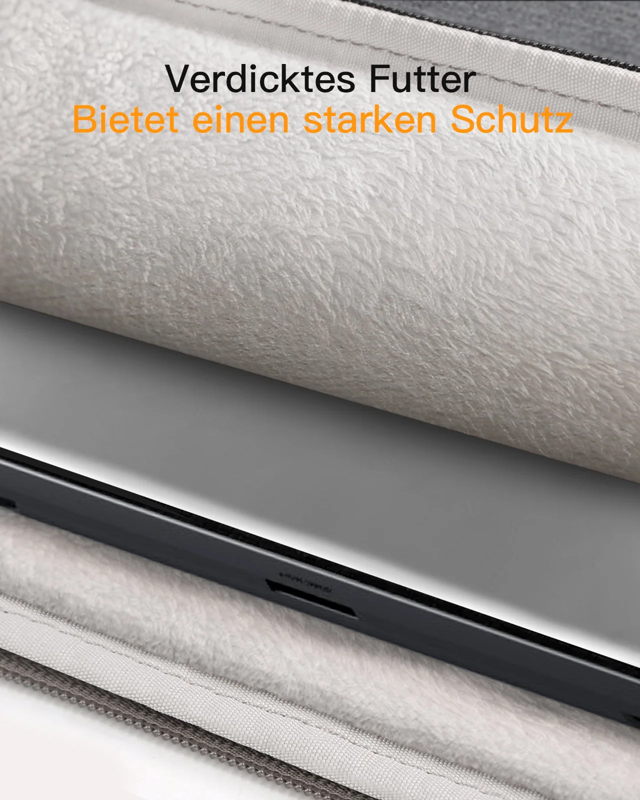 Ultraleichte Laptoptasche Hülle 13-16 Zoll mit Zubehörtasche, LB01005 - Image 5
