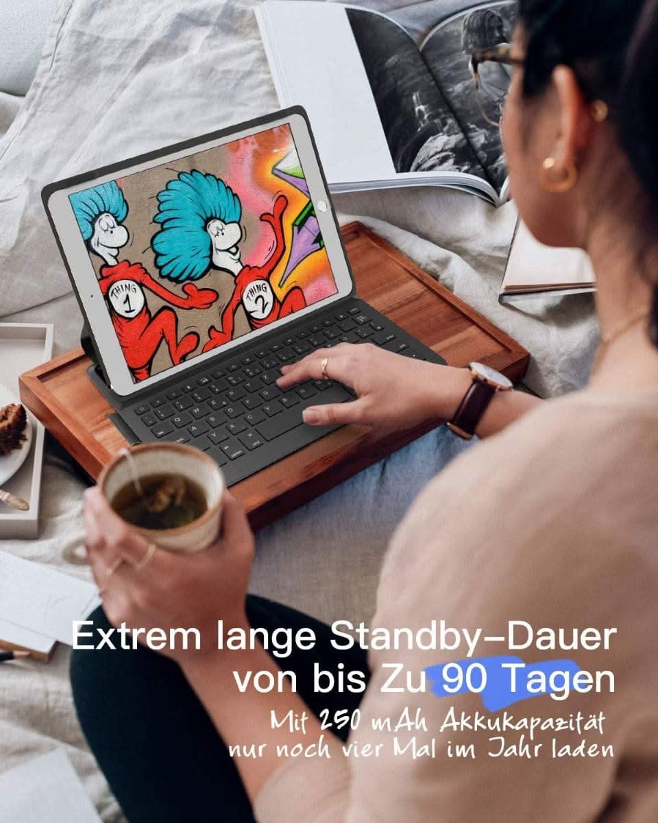 Ultraleichte Tastatur für iPad 10.2-Zoll (9/8/7) , iPad Air 10.5-Zoll (3), iPad Pro 10.5-Zoll (2), BK2006 - Image 5