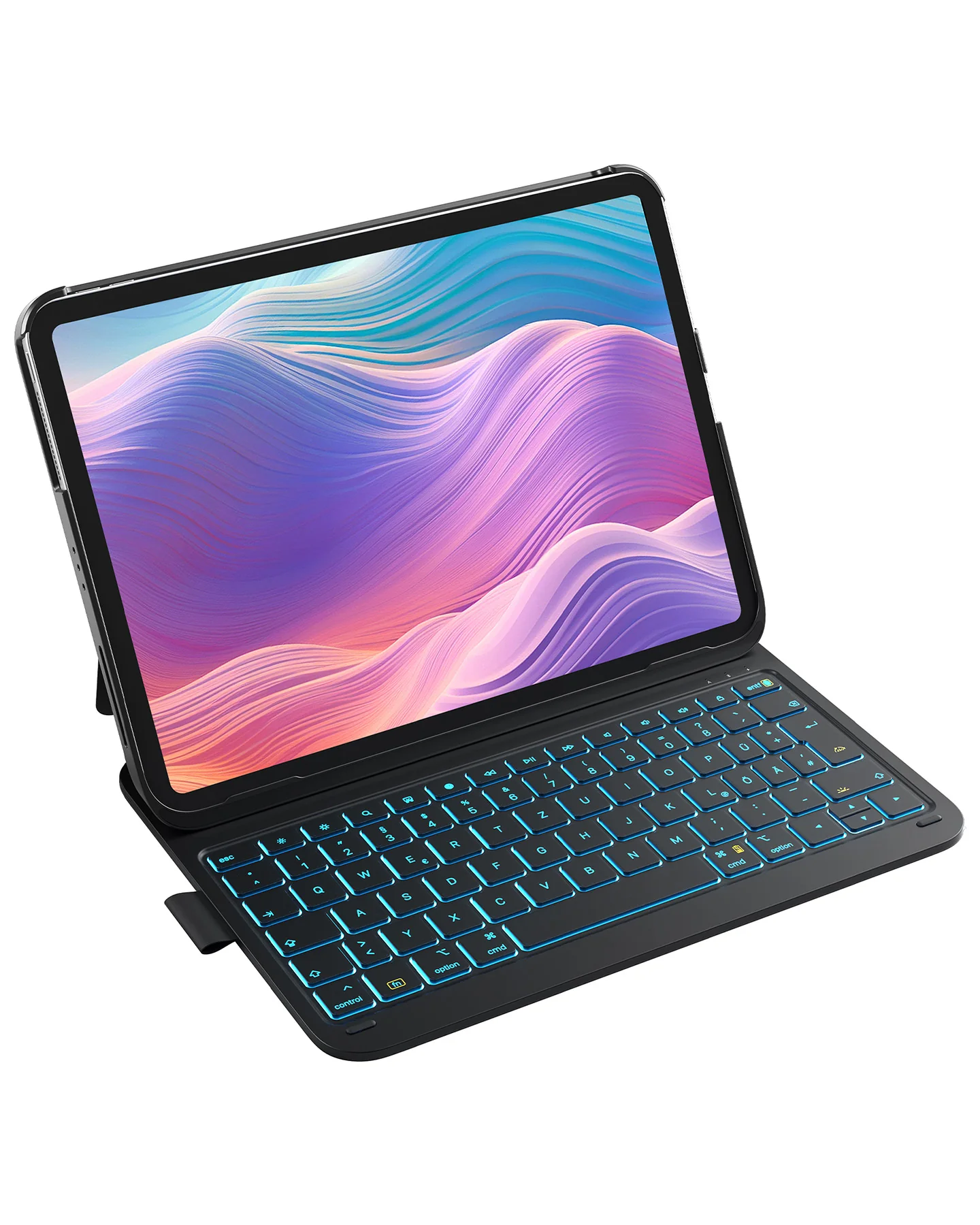 Super-leicht Tastatur Hülle für iPad 11" 11 Gen (A16 2025), iPad 10, iPad Air 11" M4/M3/M2 (2026/2025/2024), iPad Air 5/4, iPad Pro 11" 4/3/2/1, QWERTZ, BK2007 - Image 15