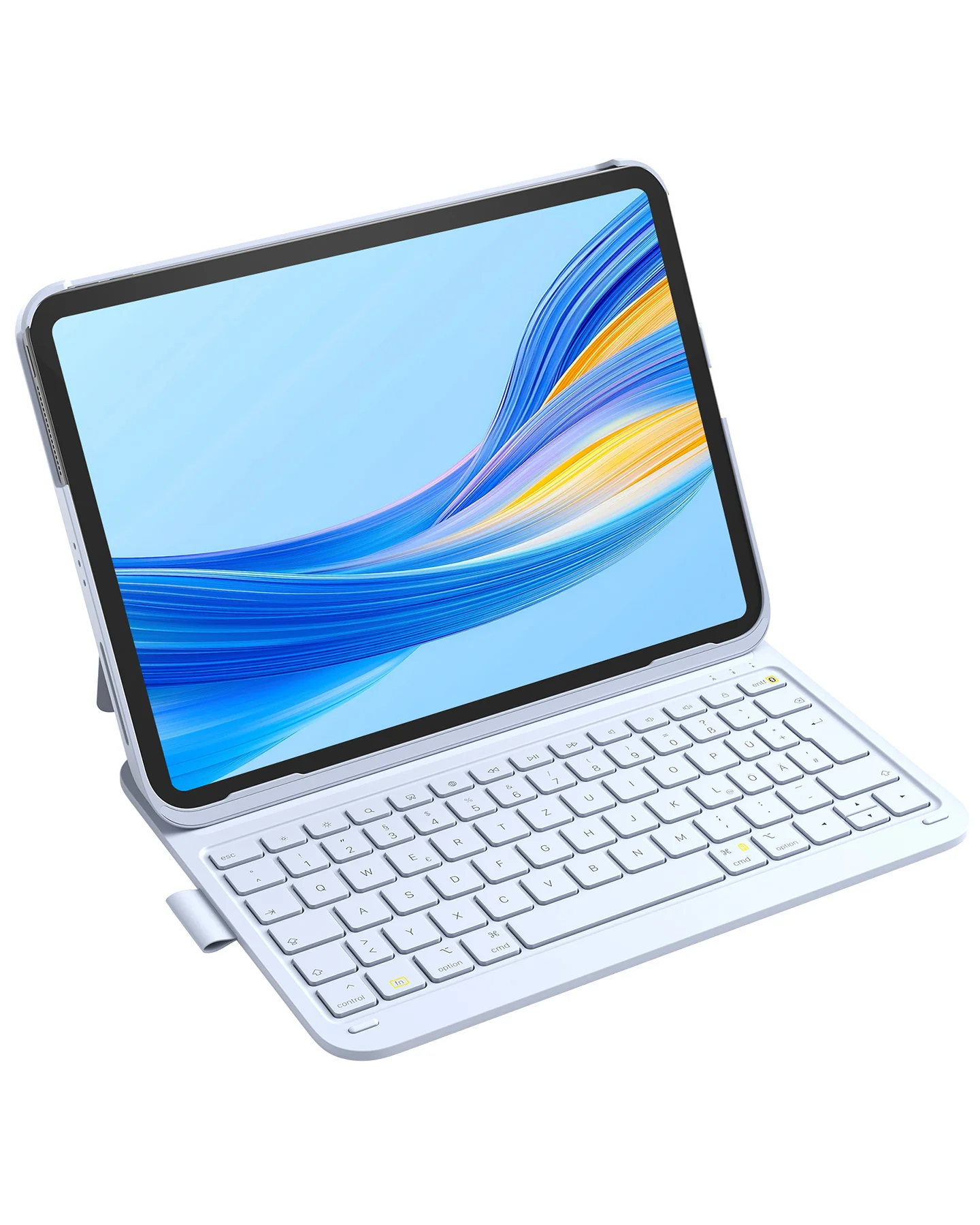 Super-leicht Tastatur Hülle für iPad 11" 11 Gen (A16 2025), iPad 10, iPad Air 11" M4/M3/M2 (2026/2025/2024), iPad Air 5/4, iPad Pro 11" 4/3/2/1, QWERTZ, BK2007 - Image 23