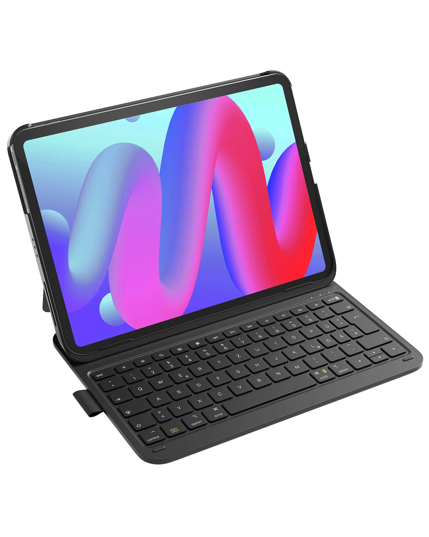Super-leicht Tastatur Hülle für iPad 11" 11 Gen (A16 2025), iPad 10, iPad Air 11" M4/M3/M2 (2026/2025/2024), iPad Air 5/4, iPad Pro 11" 4/3/2/1, QWERTZ, BK2007 - Image 32