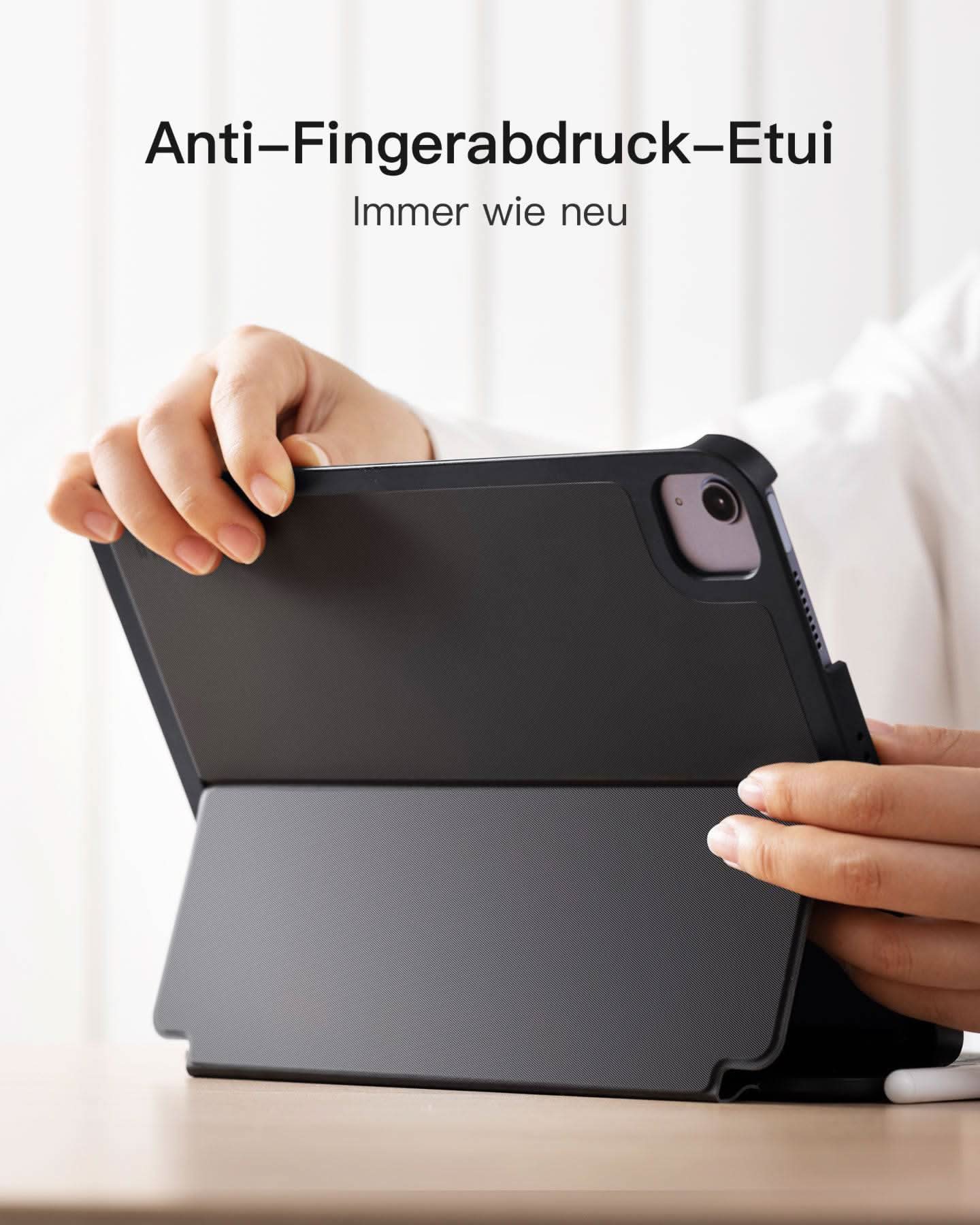 Super-leicht Tastatur Hülle für iPad 11" 11 Gen (A16 2025), iPad 10, iPad Air 11" M4/M3/M2 (2026/2025/2024), iPad Air 5/4, iPad Pro 11" 4/3/2/1, QWERTZ, BK2007 - Image 37