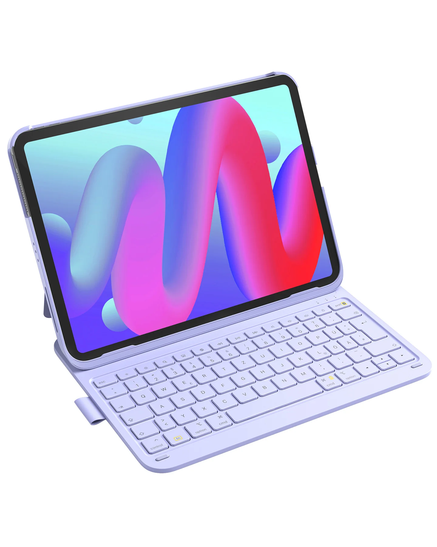 Super-leicht Tastatur Hülle für iPad 11" 11 Gen (A16 2025), iPad 10, iPad Air 11" M4/M3/M2 (2026/2025/2024), iPad Air 5/4, iPad Pro 11" 4/3/2/1, QWERTZ, BK2007 - Image 8