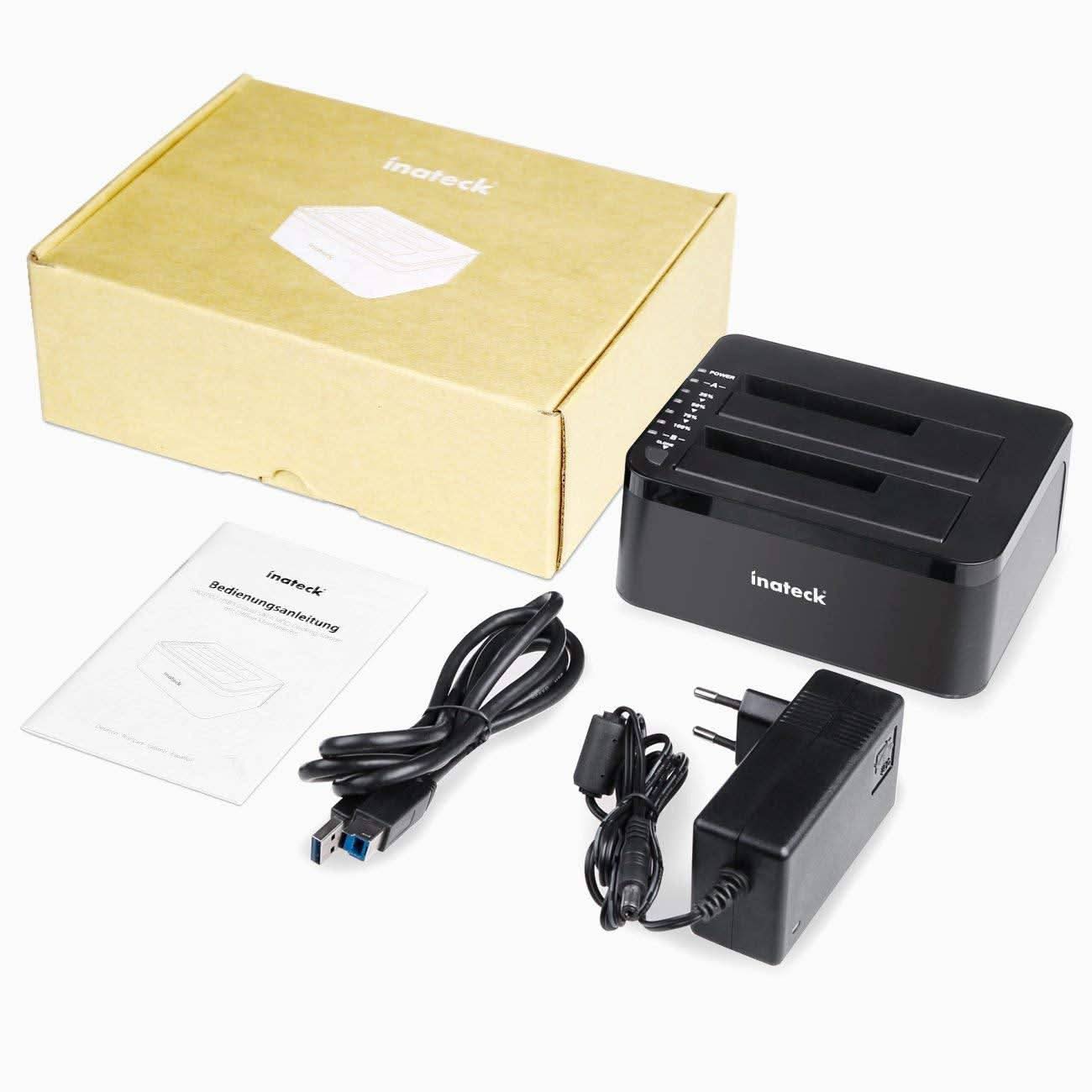 USB 3.0 Dockingstation, SATA Dual-Schacht Docking, Offline-Klonen unterstützt - SA02002 - Image 7