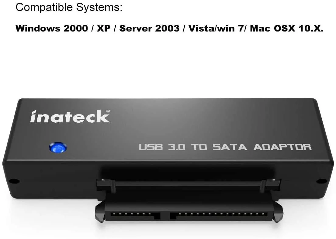 USB 3.0 zu SATA Konverter Adapter für 2.5/3.5 Zoll Laufwerke HDD SSD mit 12V 2A Netzteil, UA1001 - Image 3