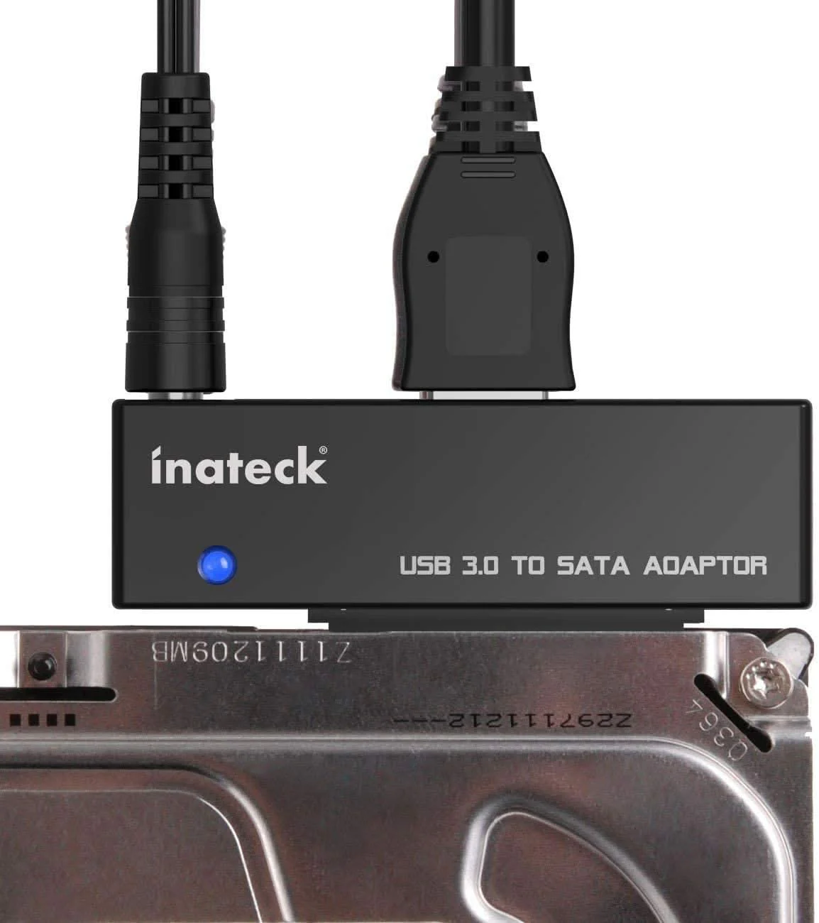 USB 3.0 zu SATA Konverter Adapter für 2.5/3.5 Zoll Laufwerke HDD SSD mit 12V 2A Netzteil, UA1001 - Image 4