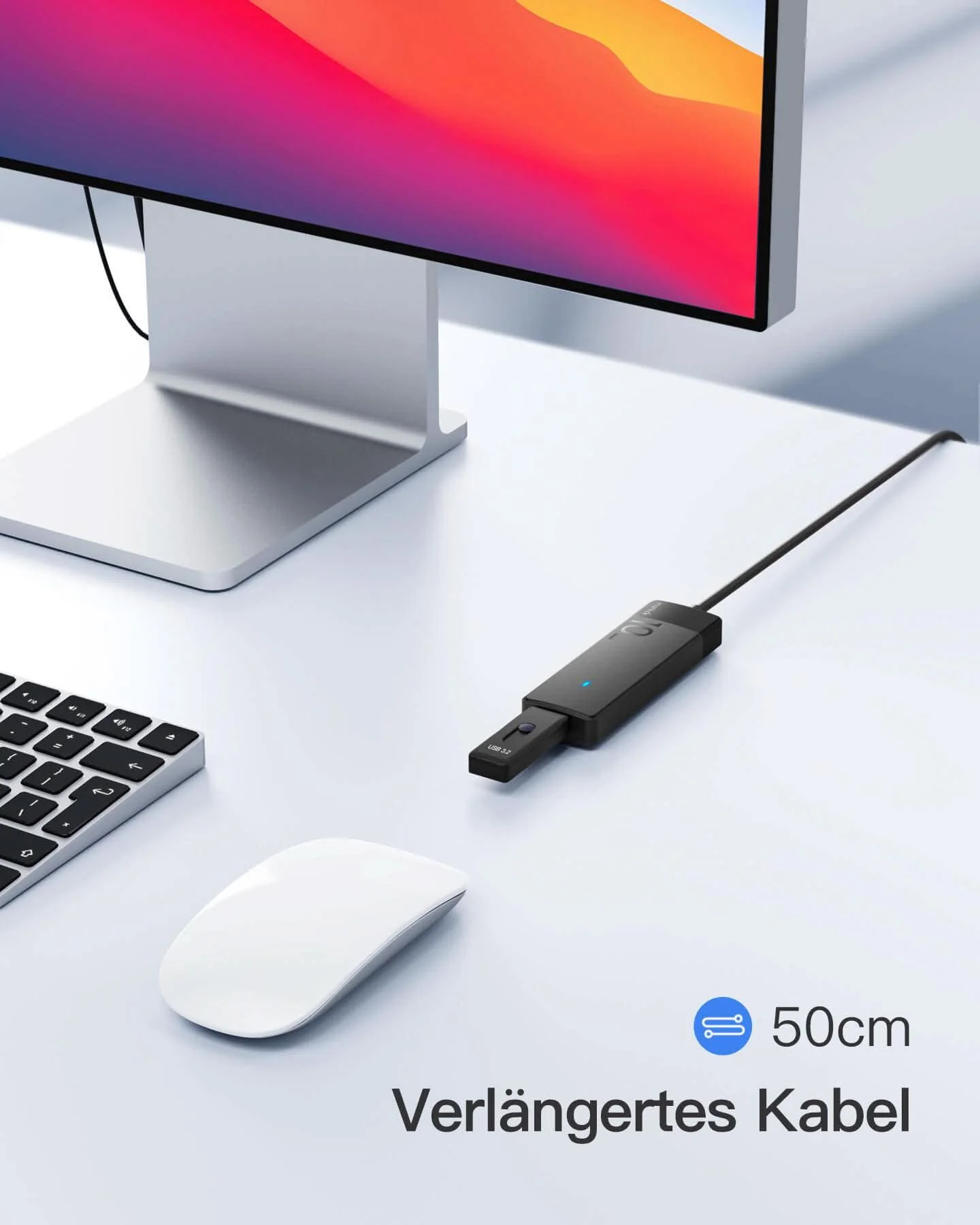 USB 3.2 Gen 2 USB HUB mit 4 Ports, HB2025A - Image 4